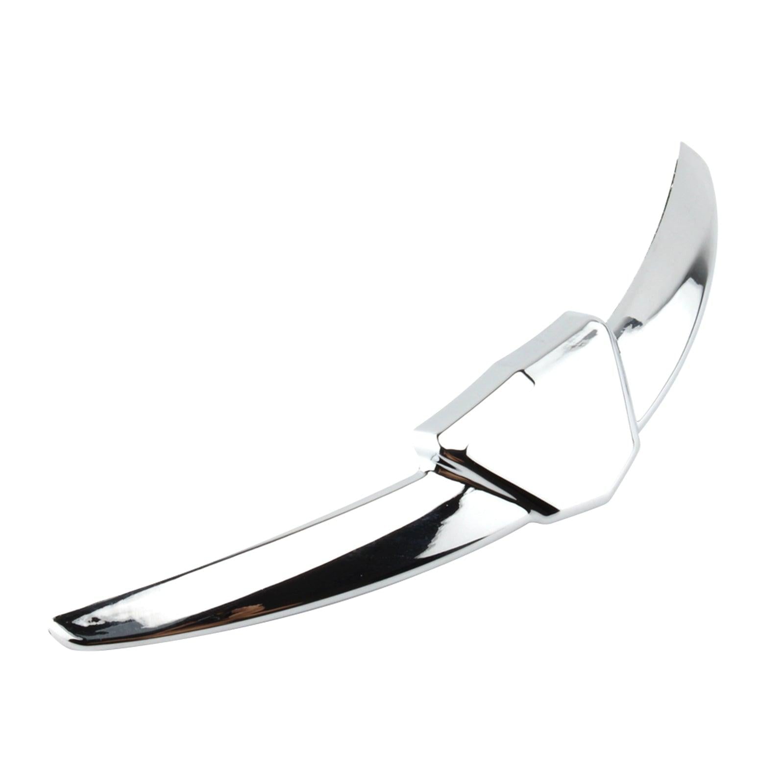 Chrome Front Fender Tip Trim Accent Case til Honda Gl1800 Goldwing 1800 2018-2021 Generisk
