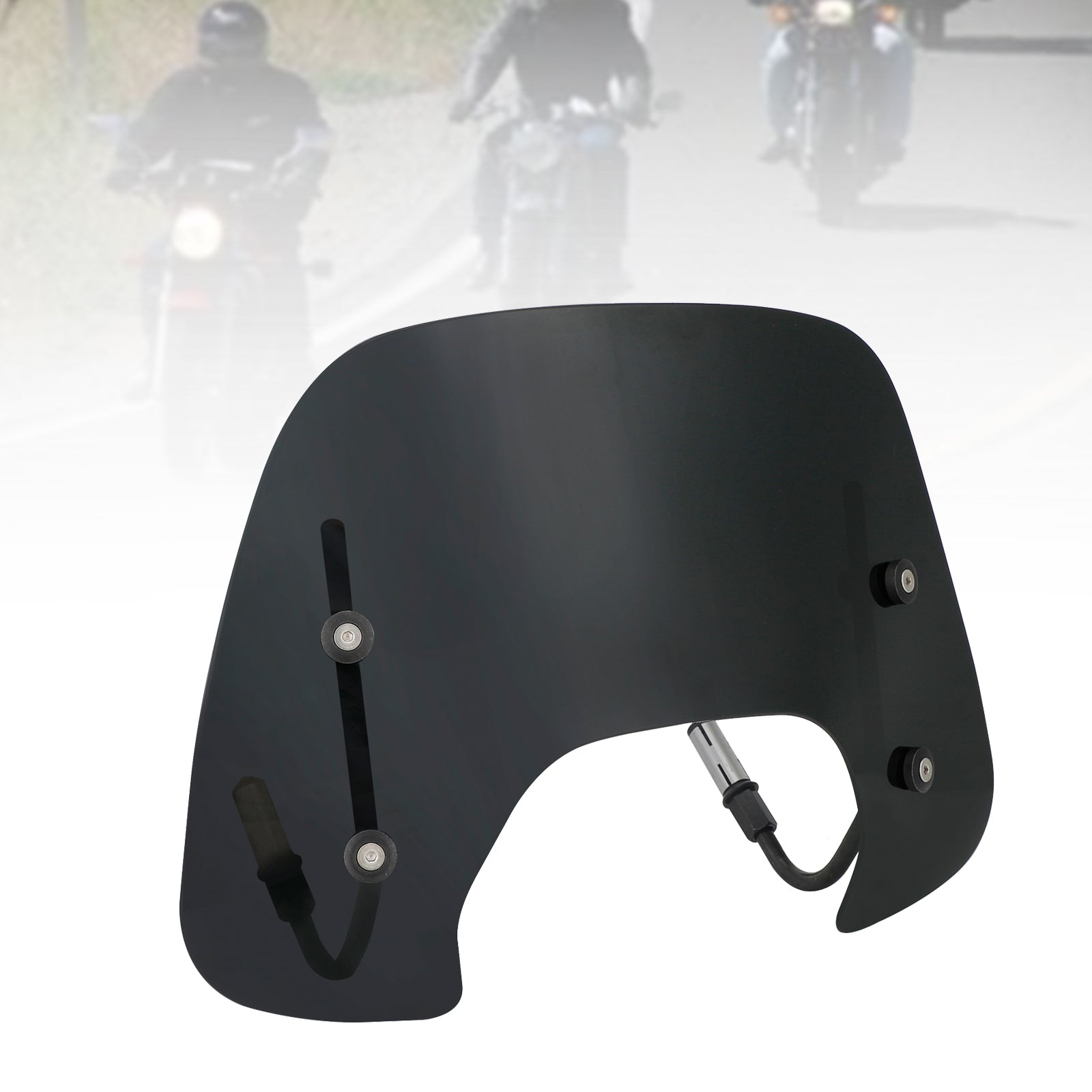 ABS motorcykel forrude forrude pasform til Vespa Sprint 150 2016-2021 generisk