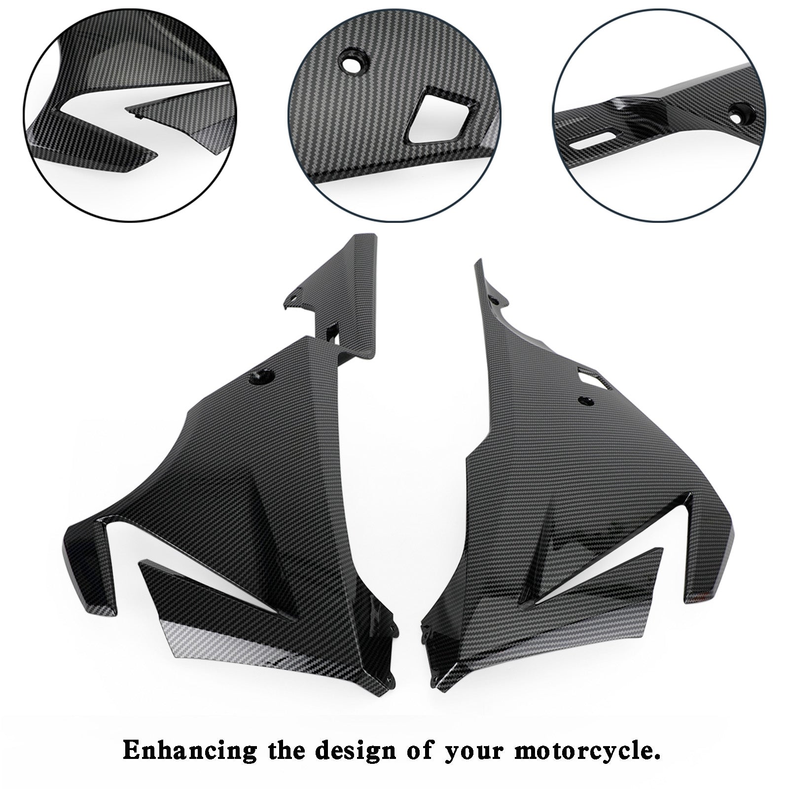 Side frame Panel Cover Fairing Cowl for Honda CBR500R 2019-2021 Generic