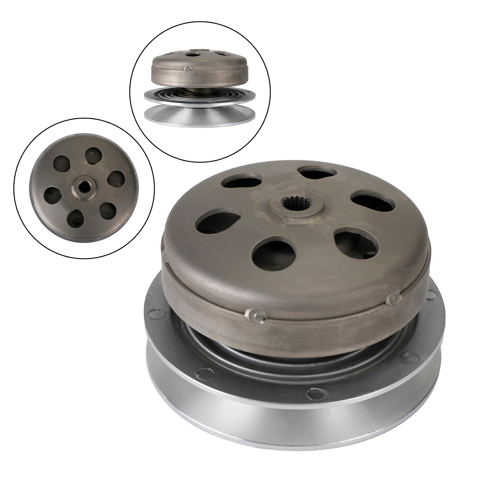 Koppelingsvariatorpoelie Set voor Yamaha CDZ 250 MWD 300 X-MAX Tricity Tech Max