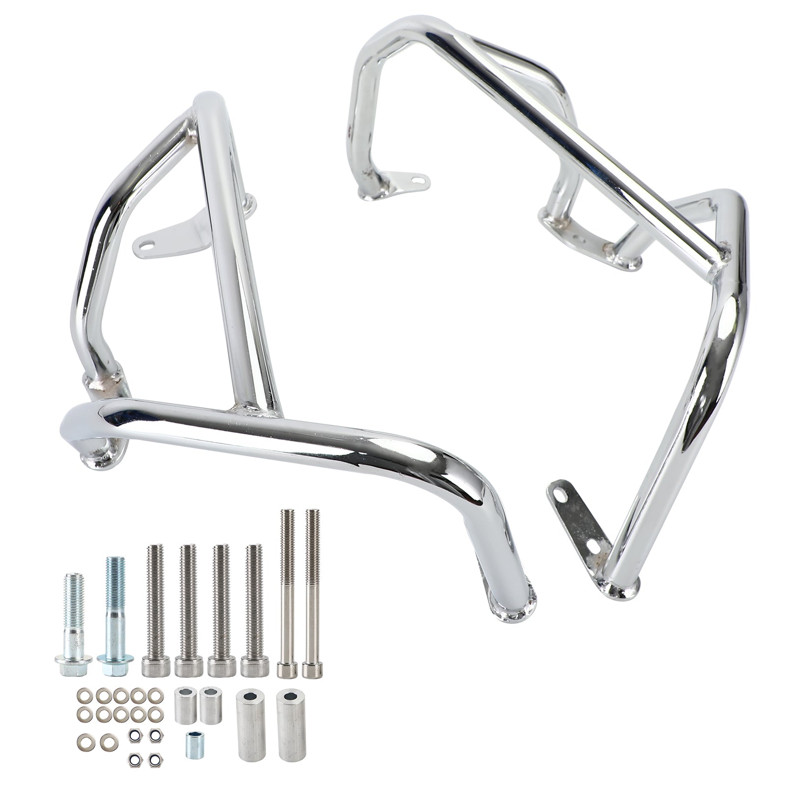 Motorvagter Frame Crash Bars Fit til Honda Goldwing Gl1800 F6C 18-20 19 Chrome Generic