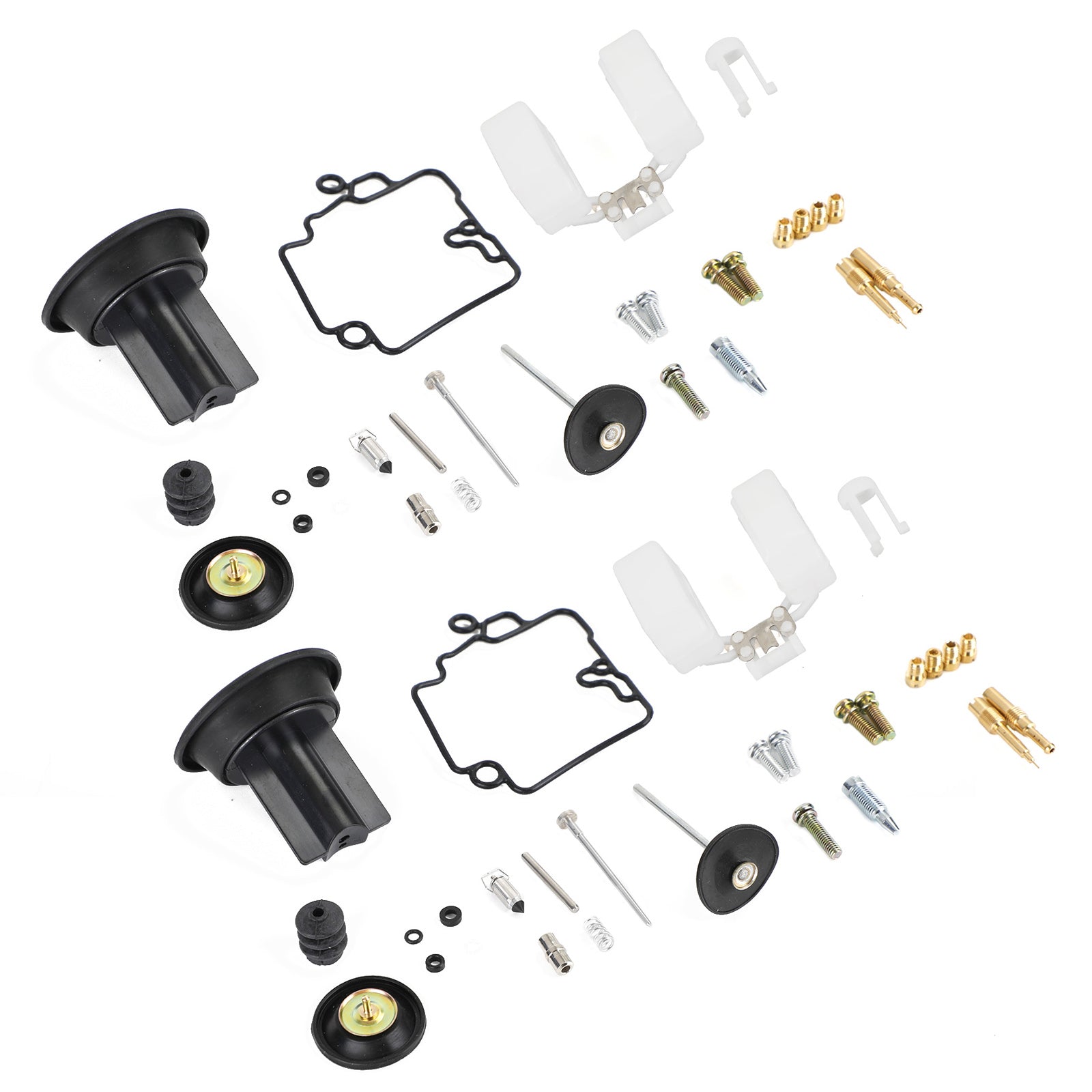 2X KT CVK24 Scooter Racing Generic Carburetor Carb Rebuild Kit Acceleration Pump