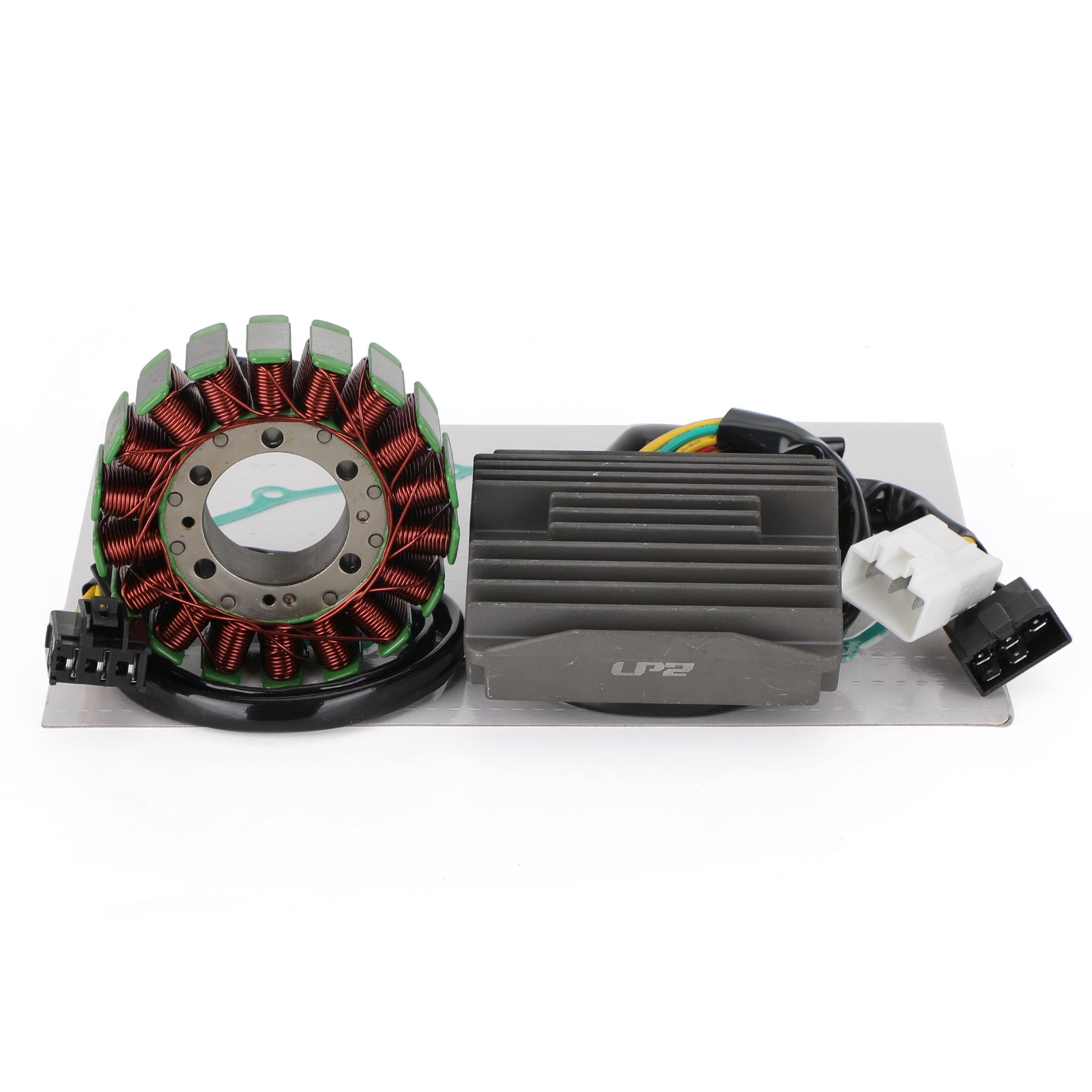 02-07 Bobina statore generatore magnete Honda CBR1100XX Super Blackbird con guarnizione