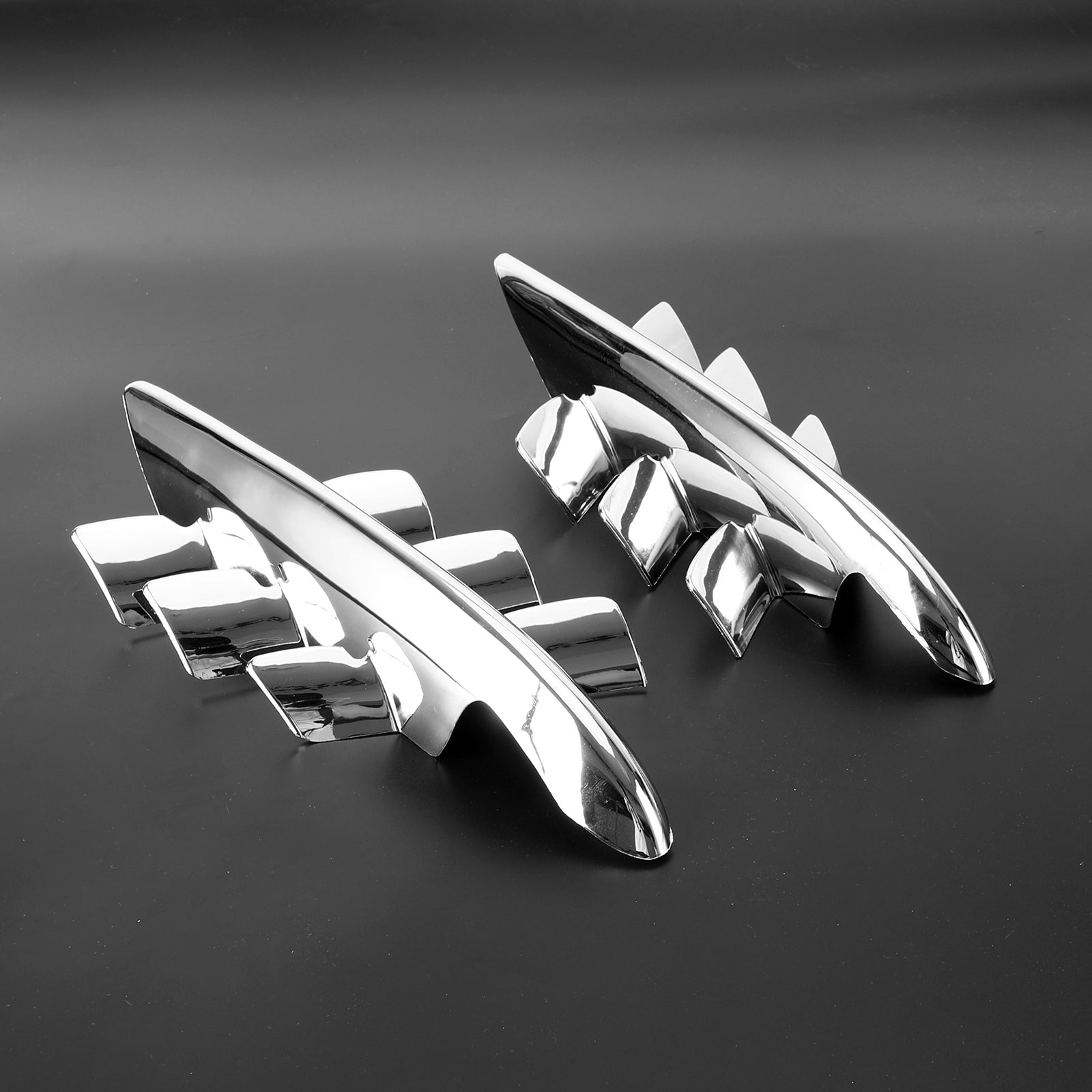 2001-2011 Honda GL1800 Honda Verkleidung Premier Shark Gills Chrom