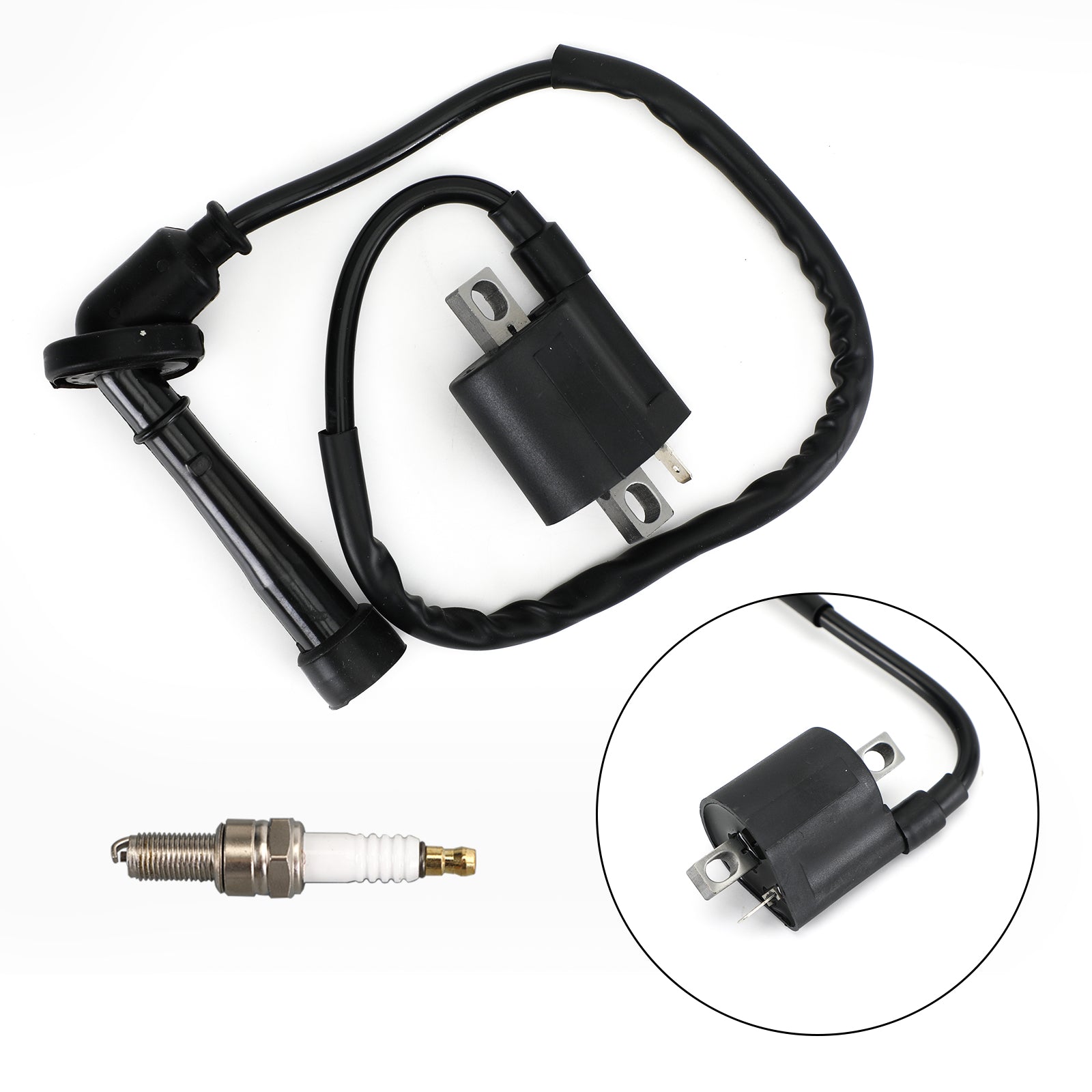 03-13 Suzuki Quadsport Z400 LTZ400 Bobina di accensione Candela 33410-09F00