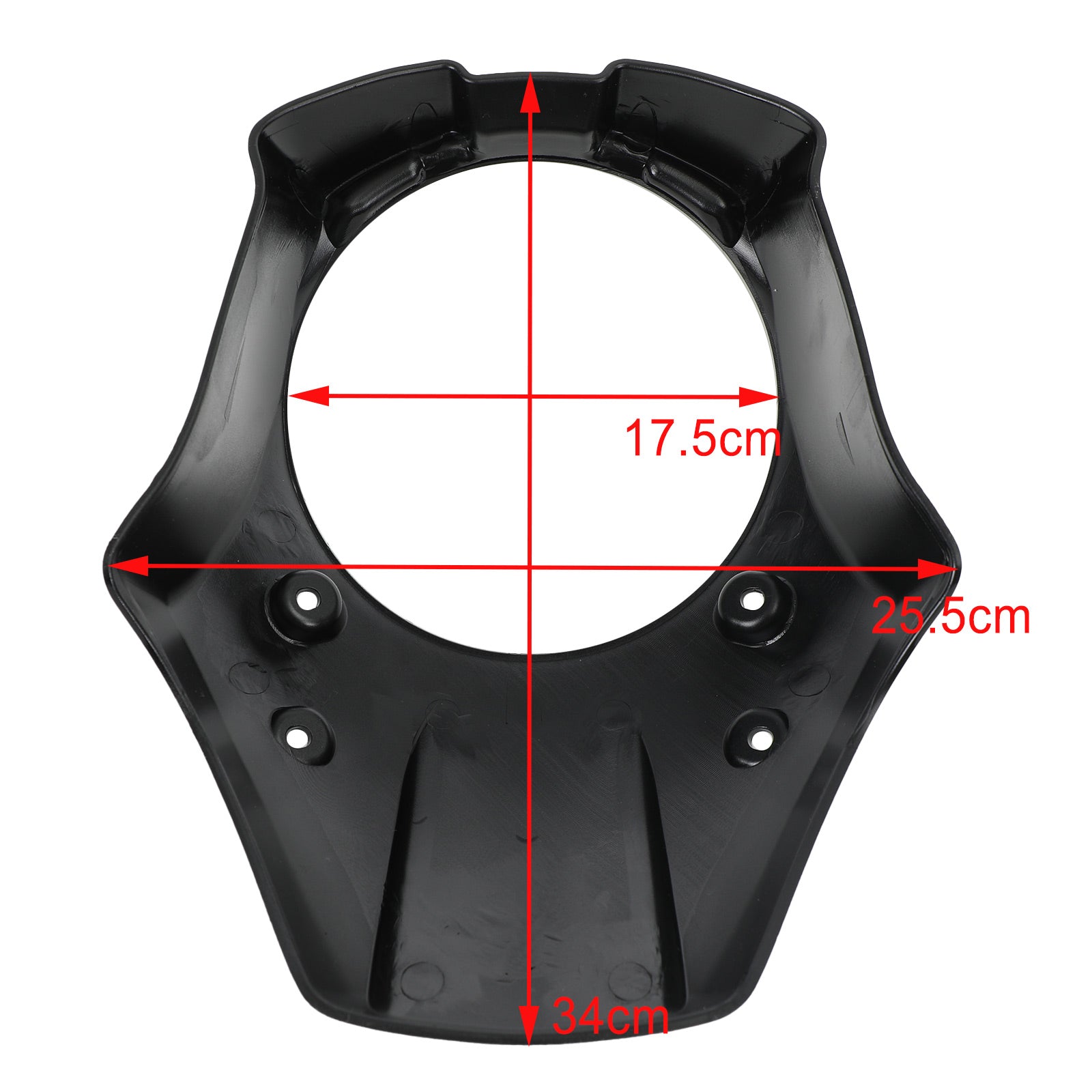 Forreste forlygter dækning forrude forrude for Honda Rebel CMX 300 500 17-2021 Generisk