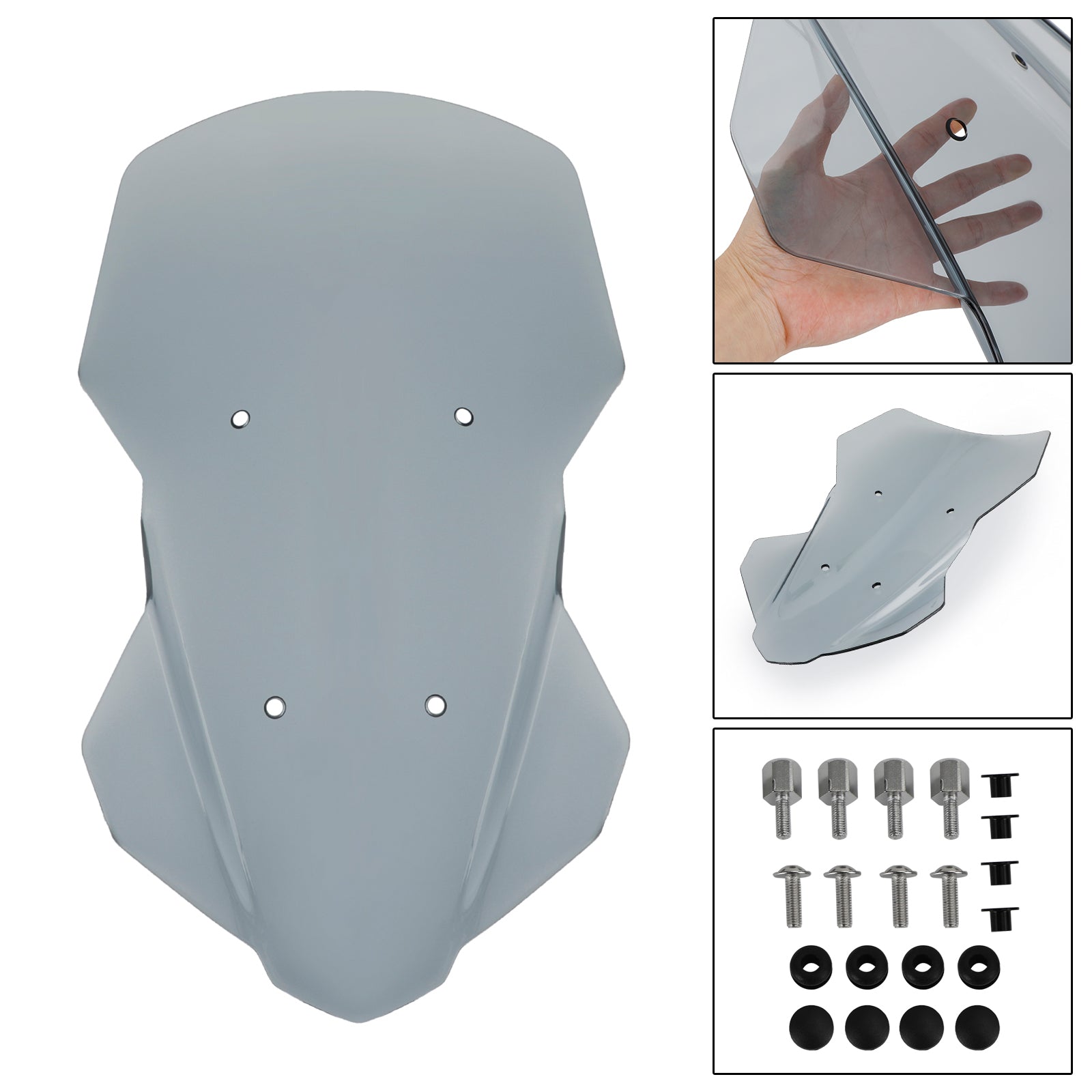 ABS Motorcycle Binelle Écran ajustement pour Yamaha Nmax 155 Nmax 155 2021-2022