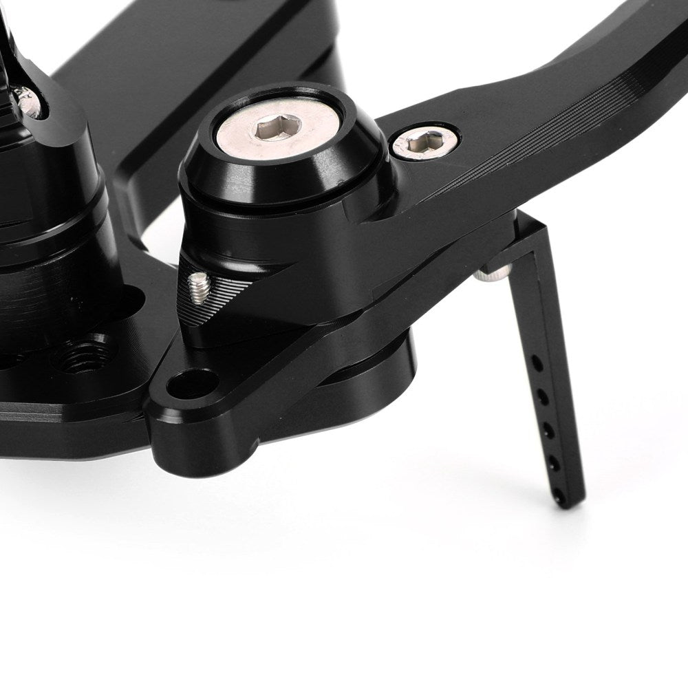 CNC-Aluminium-Fußrastenanlage, Fußrasten, passend für Kawasaki Ninja ZX 25R ZX-25R 2020–2021. Generischer FedEx Express-Versand