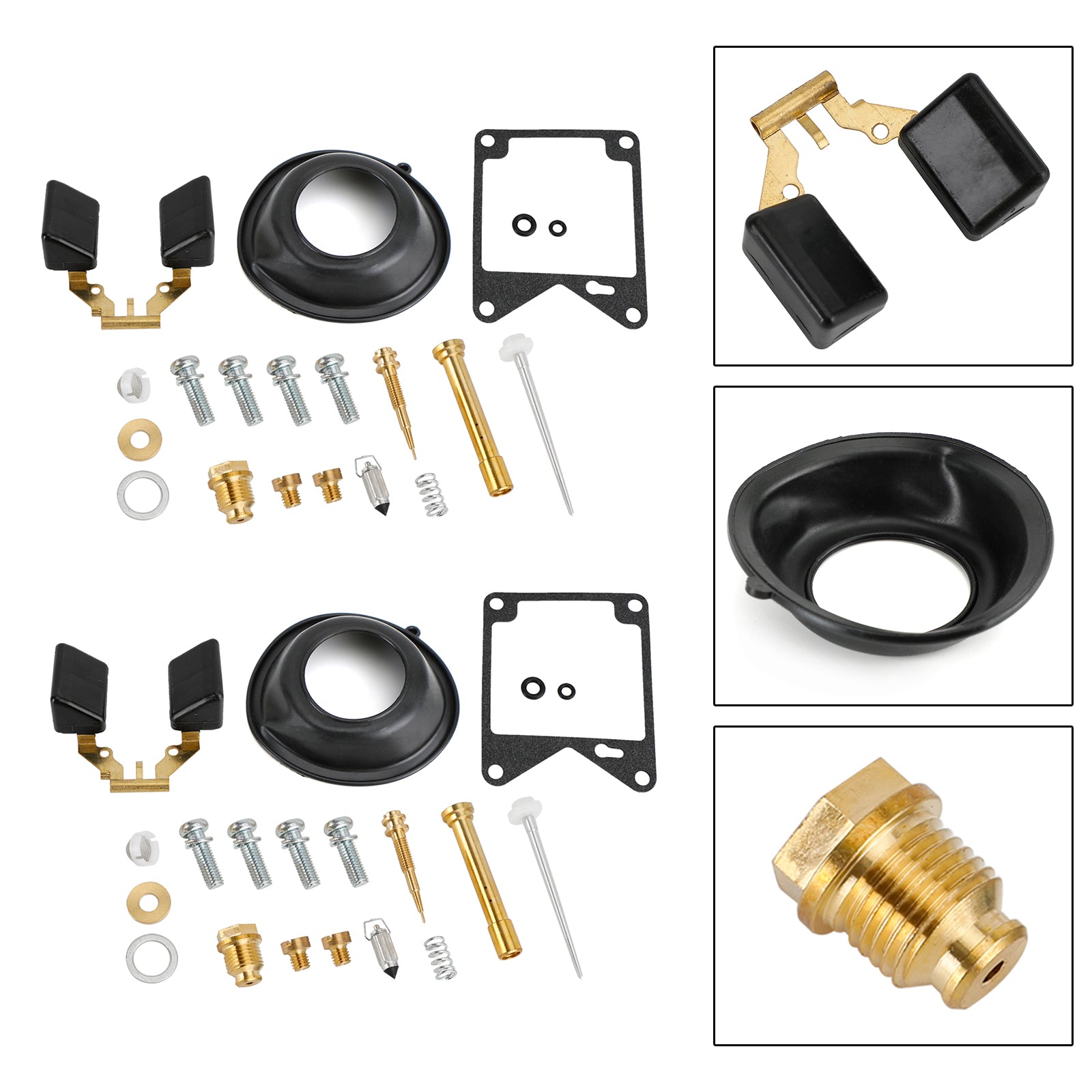 Zestaw naprawy odbudowy 2x gaźników pasuje do Yamaha Virago 750 XV750 1981-1983