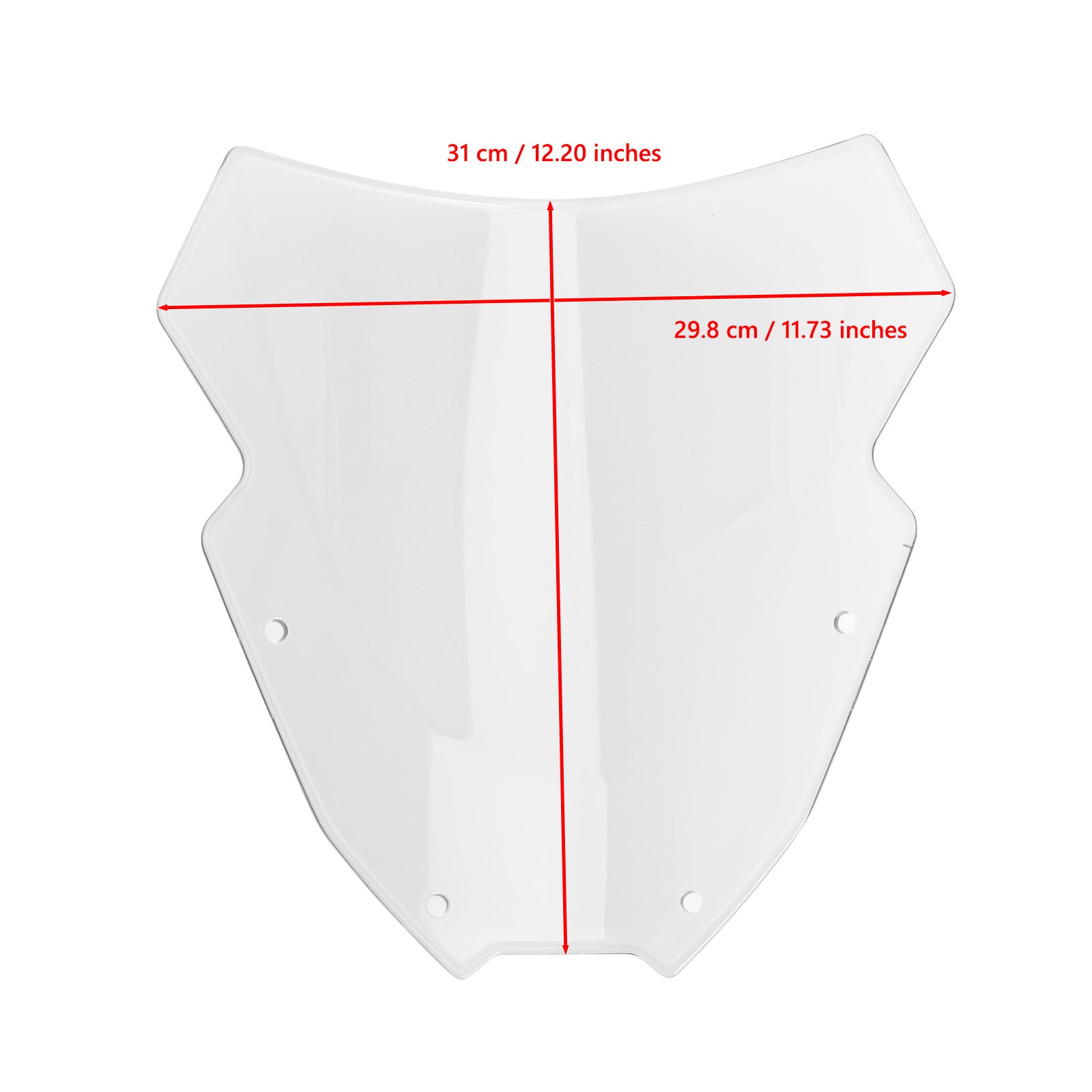 ABS Motorcykel vindrutan vindruta passar för yamaha MT-09 MT09 2021 Generic