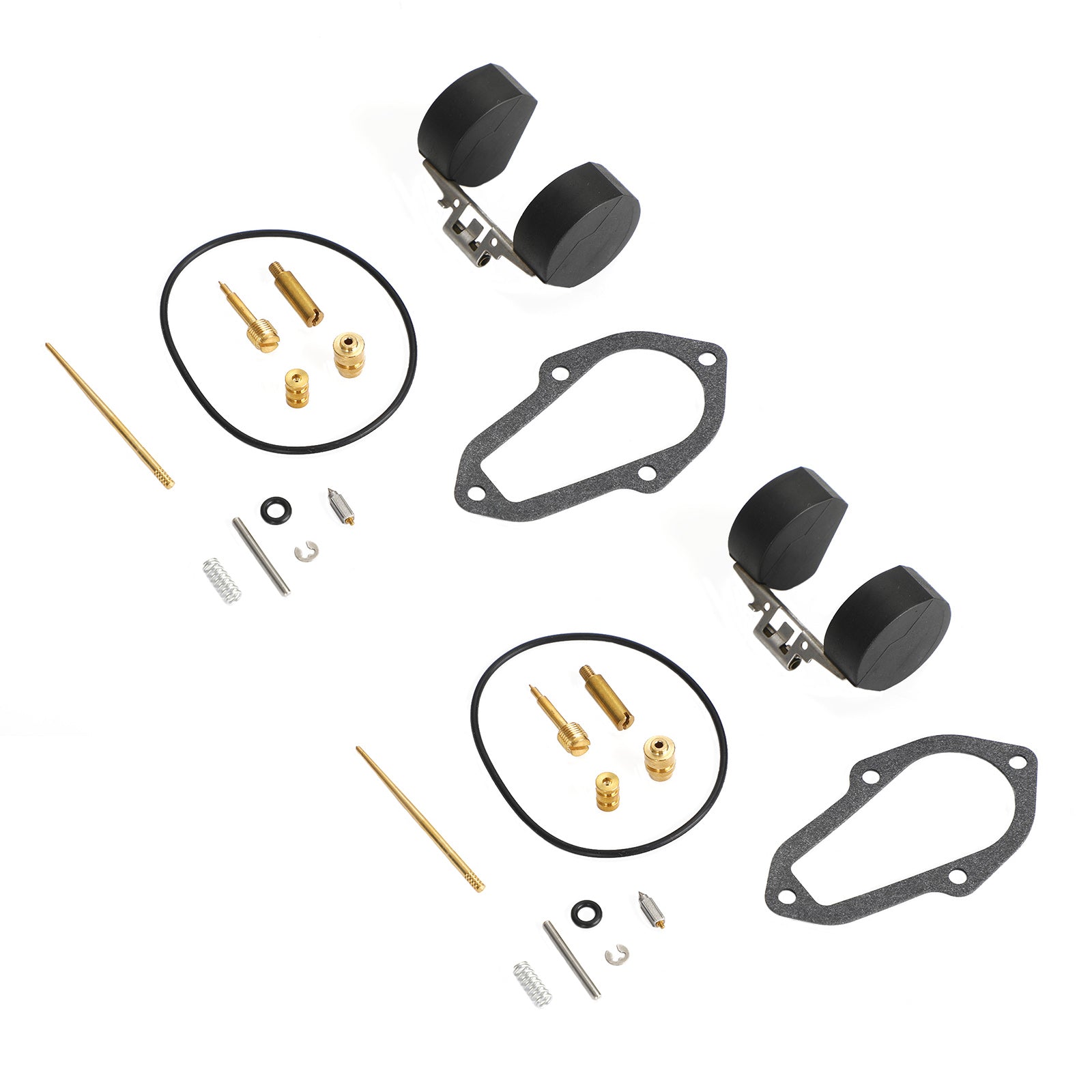 2X Kit de reparación de carburador apto para Honda XL250 Motosport 250 1972-1975 Genérico