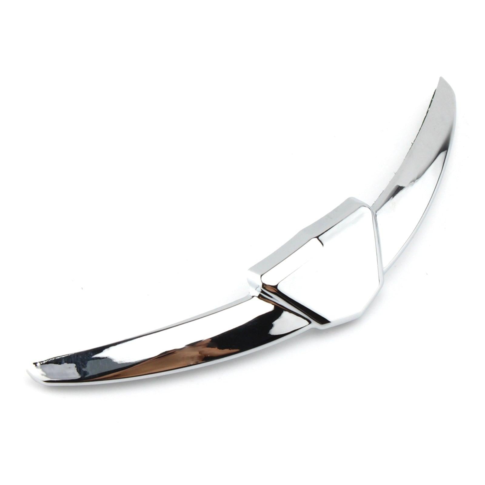Chrome Front Fender Tip Trim Accent Case til Honda Gl1800 Goldwing 1800 2018-2021 Generisk