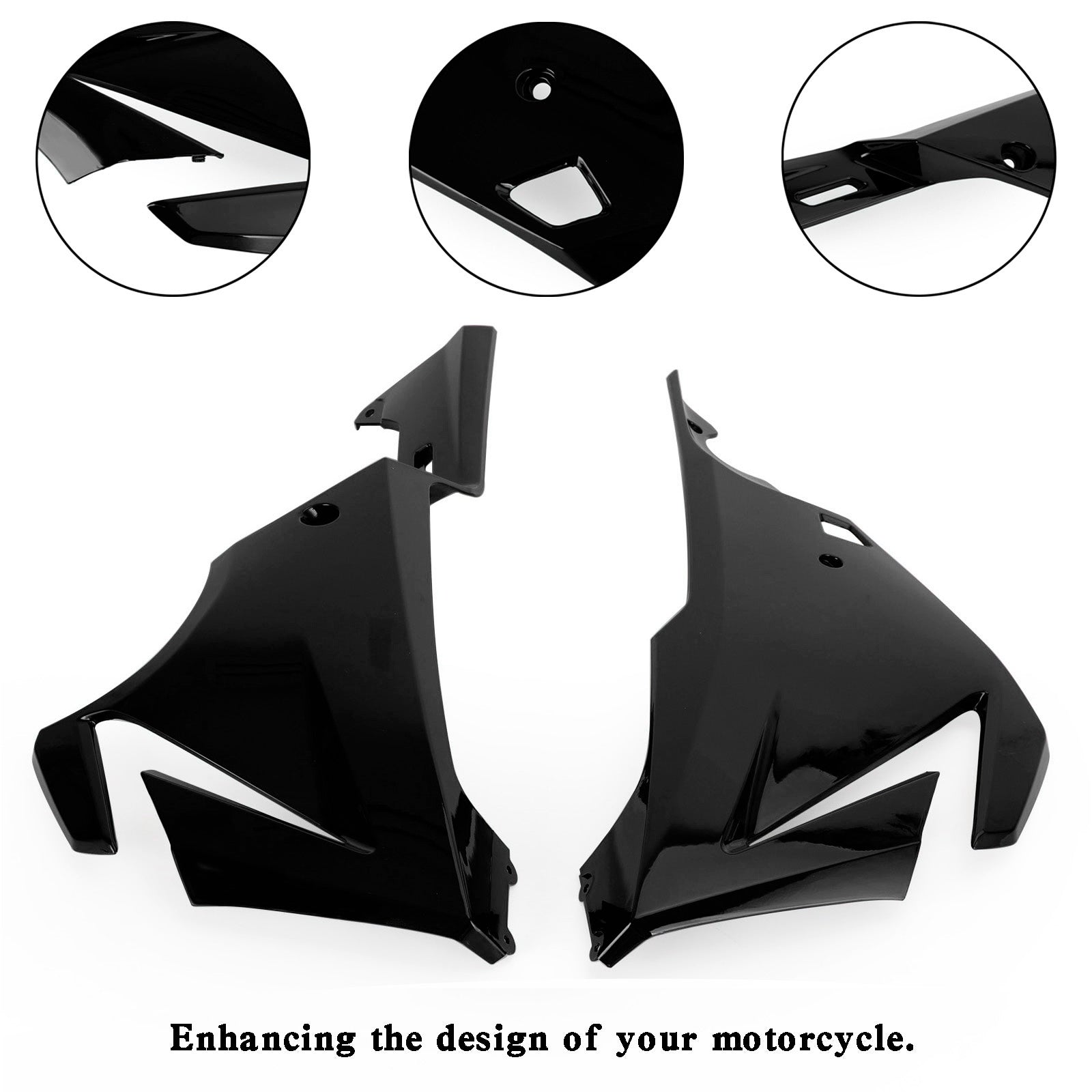 Side frame Panel Cover Fairing Cowl for Honda CBR500R 2019-2021 Generic