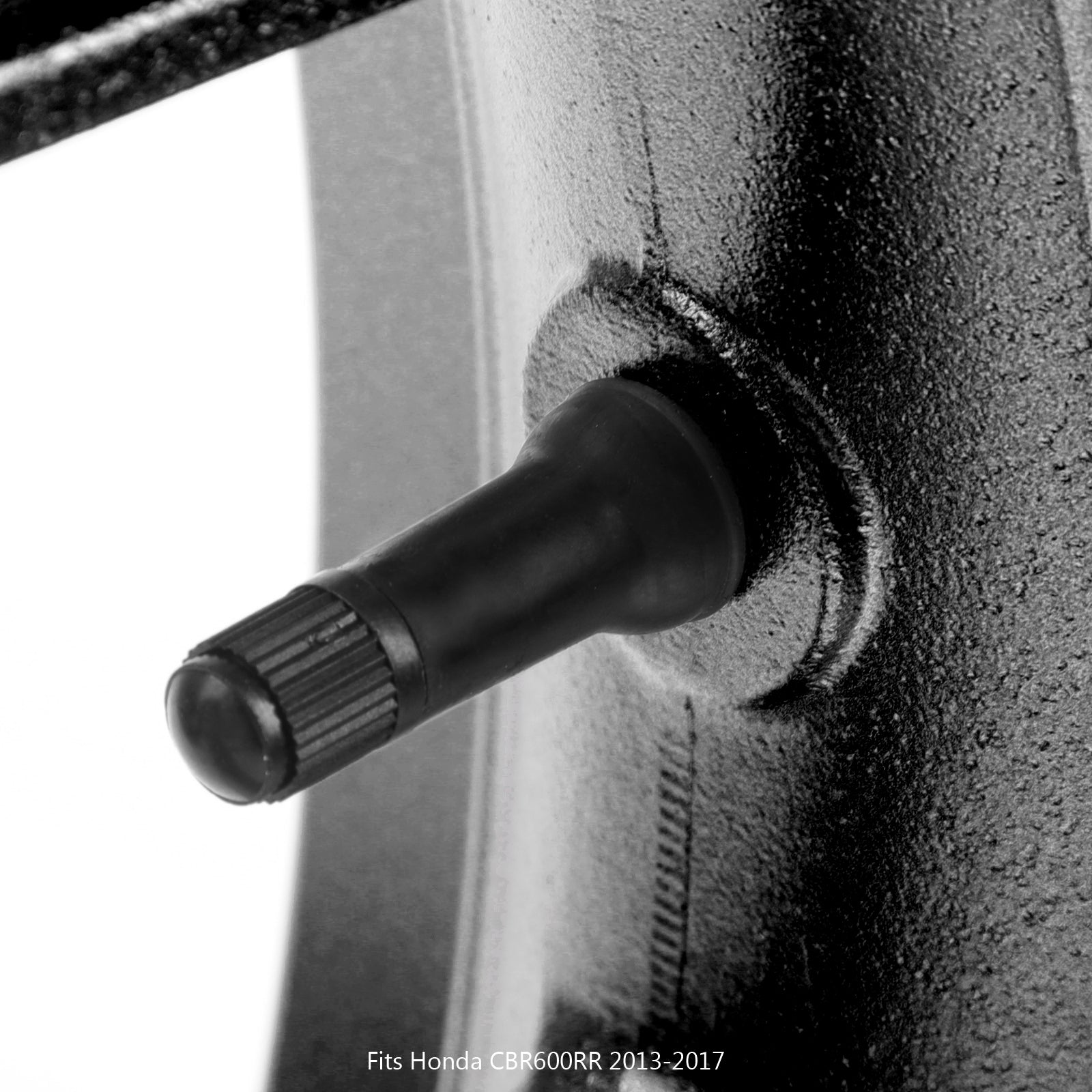 13-17 Honda CBR600RR 17" Komplett forhjulsfelg svart