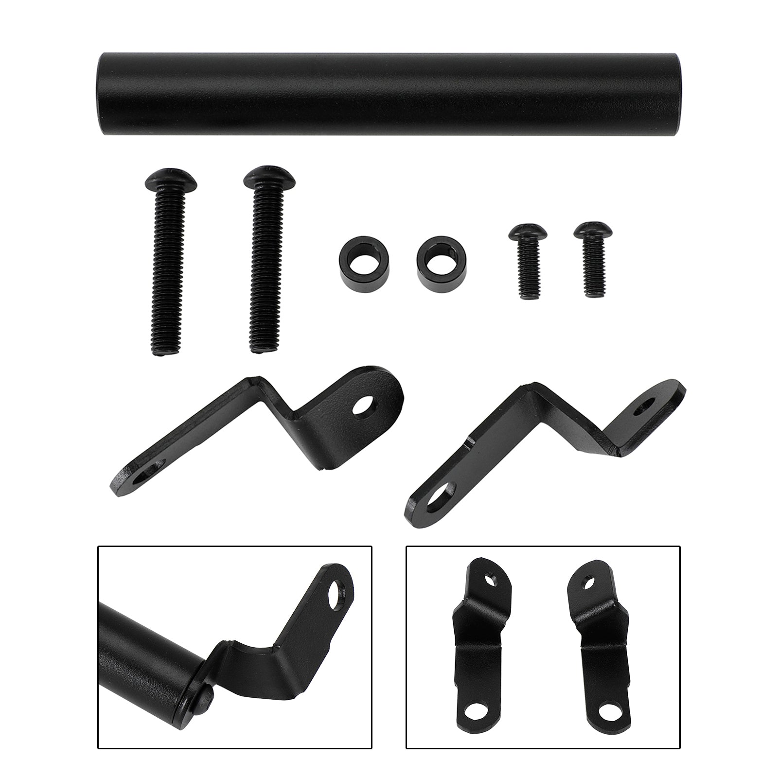 Telefonnavigeringsfäste GPS-förlängningsfästet svart för Suzuki GSX-R 125 2018+