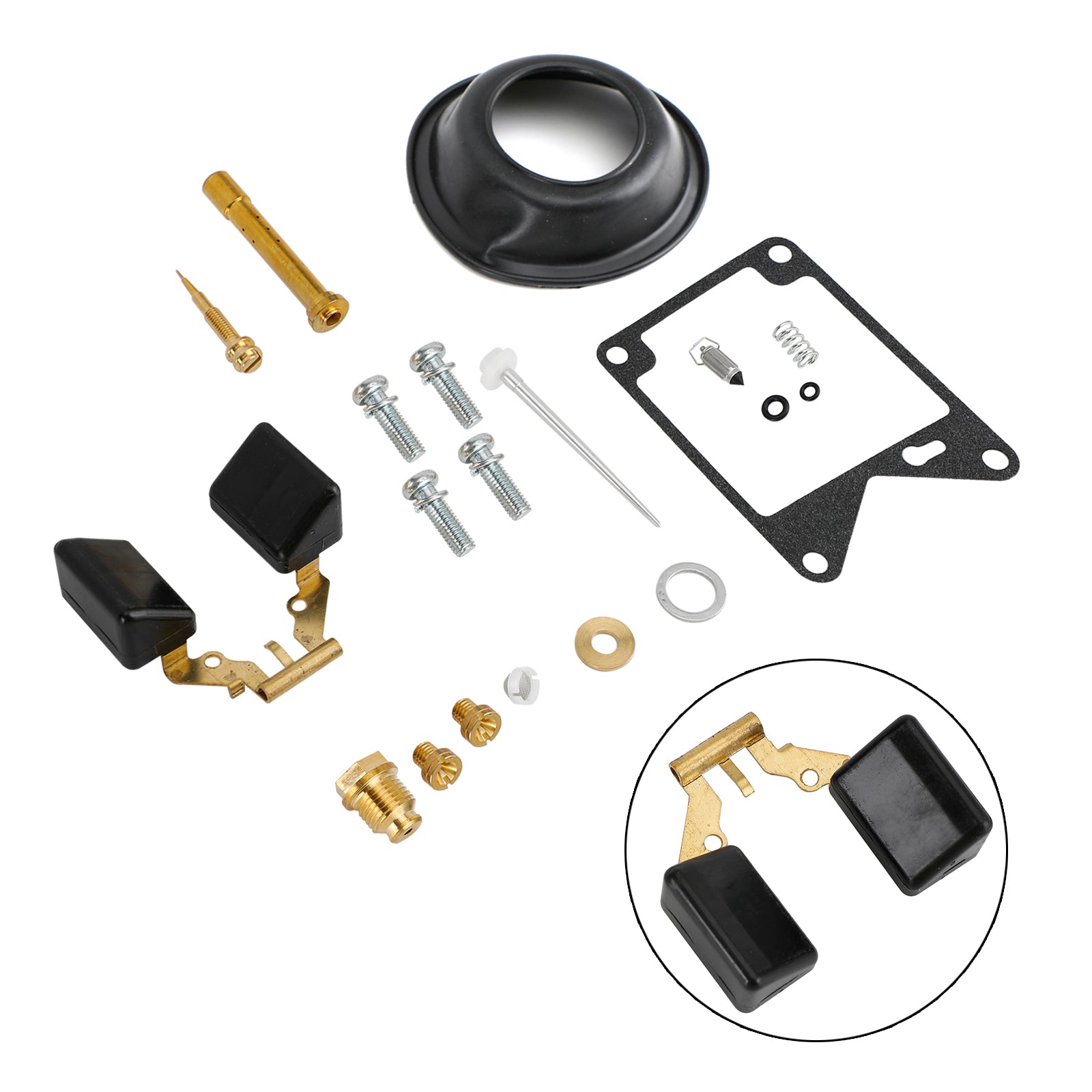 Kit di riparazione per ricostruzione carburatore adatto per Yamaha Virago 750 XV750 1981-1983