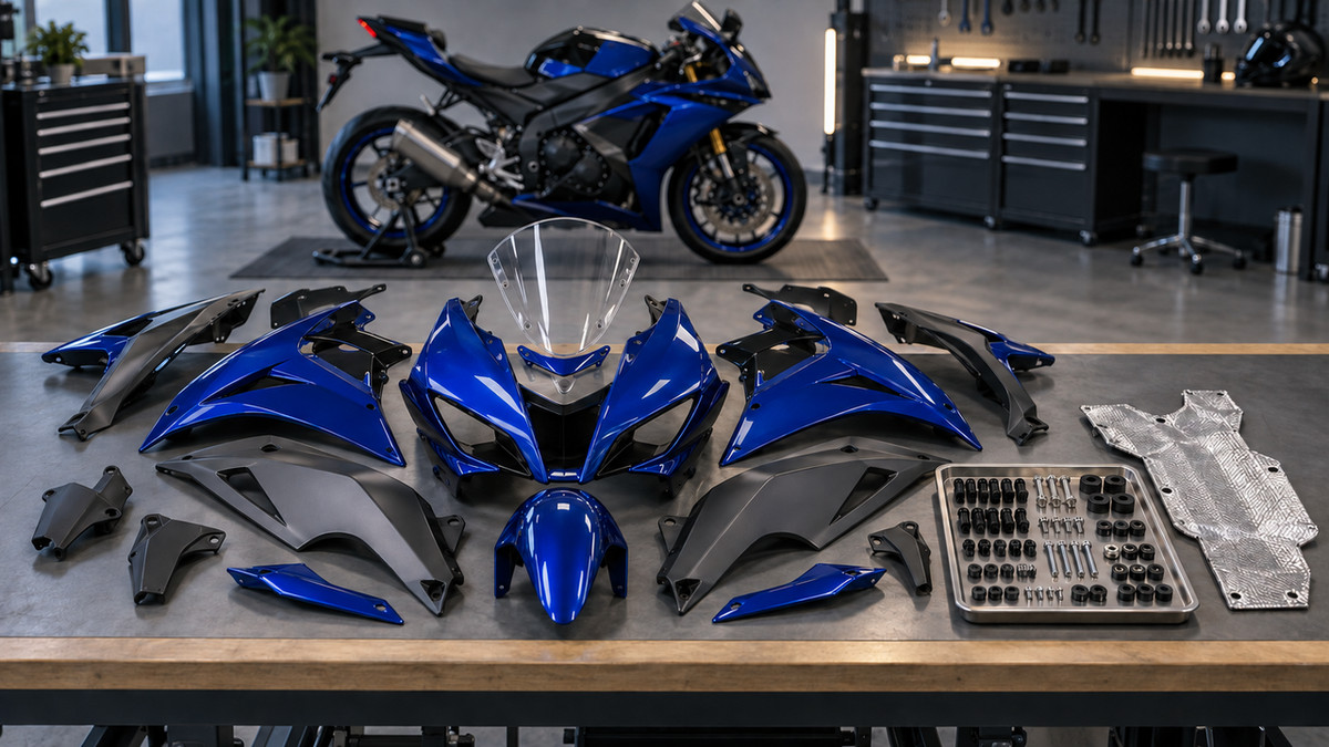 What Comes in a Complete Motorcycle Fairing Kit in 2026?