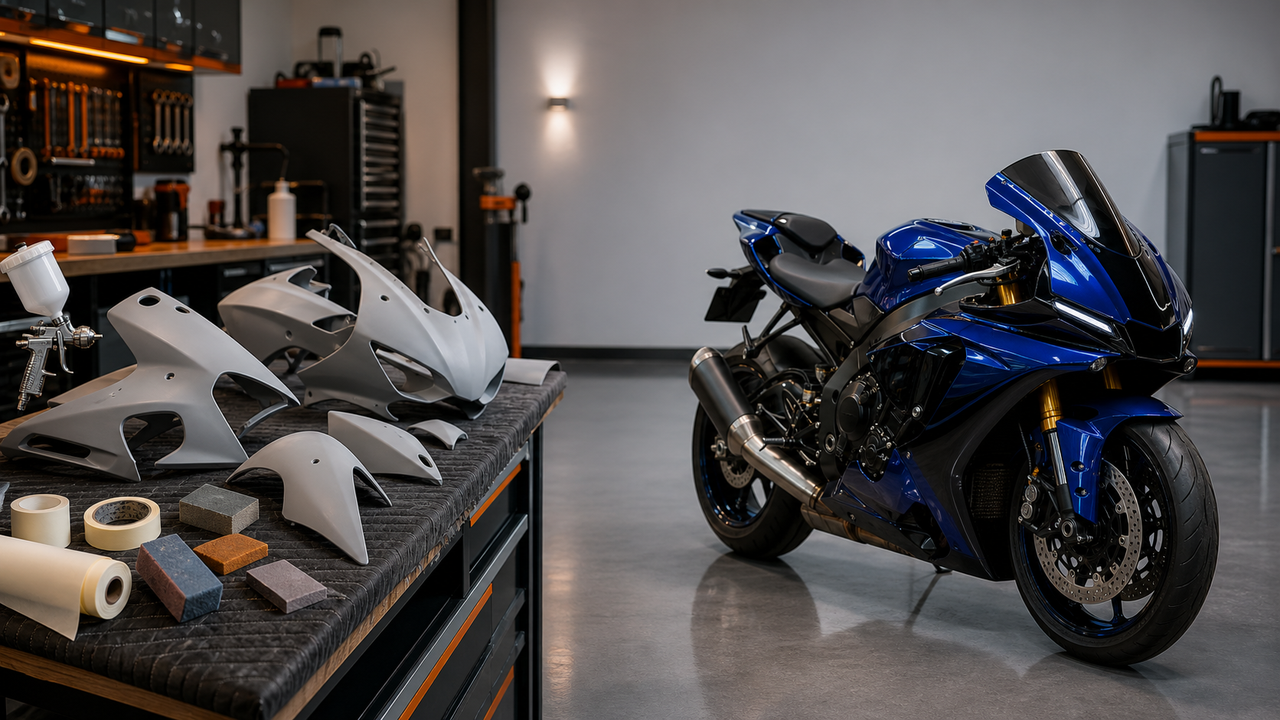 Painted vs. Unpainted Motorcycle Fairings: The Easiest Path to a Sport Bike Restoration in 2026