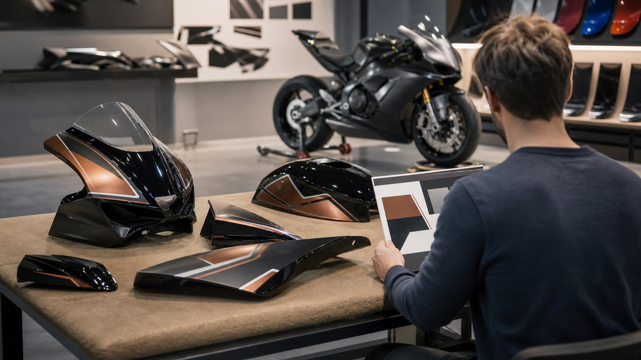 How Amotopart’s Custom Fairing Design Confirmation Process Works