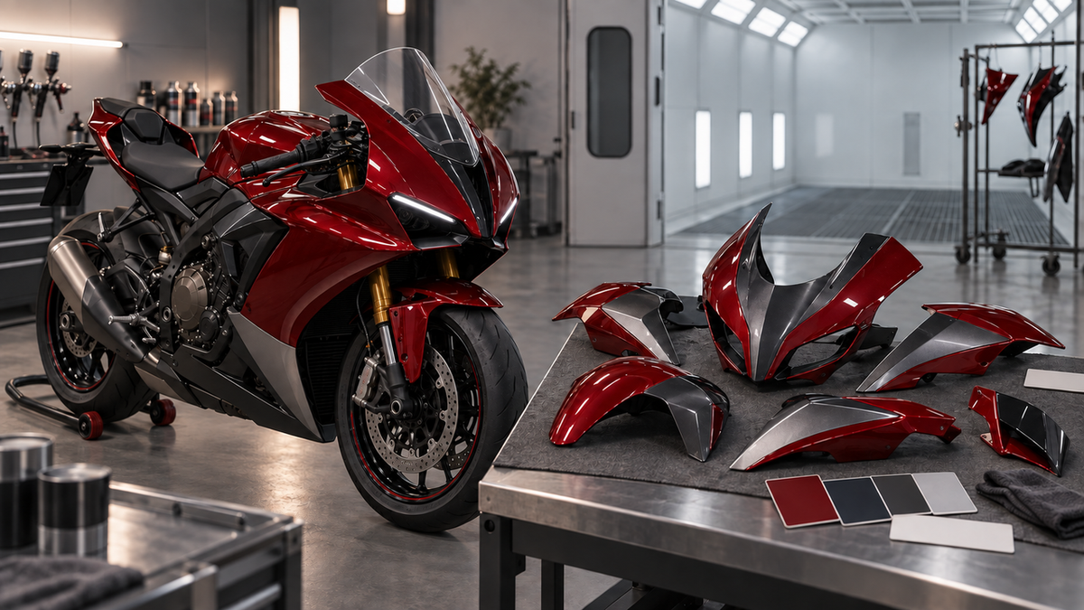 Can Custom-Painted Fairings Match Your Motorcycle? What to Verify Before Ordering
