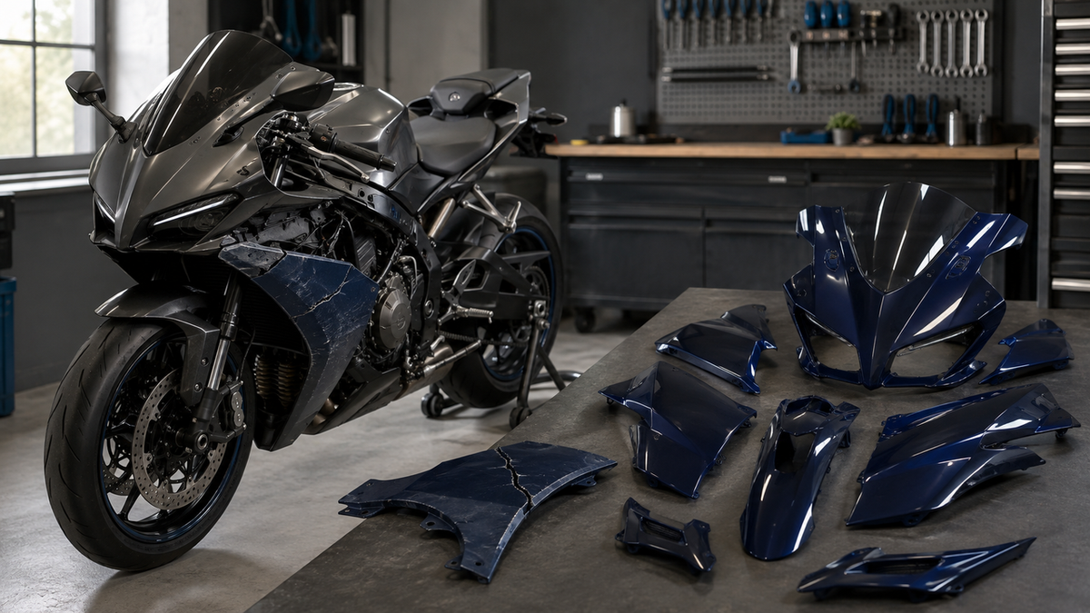 U.S. Sport Bike Restoration: Ready-to-Ship, Painted, or Custom Fairings?