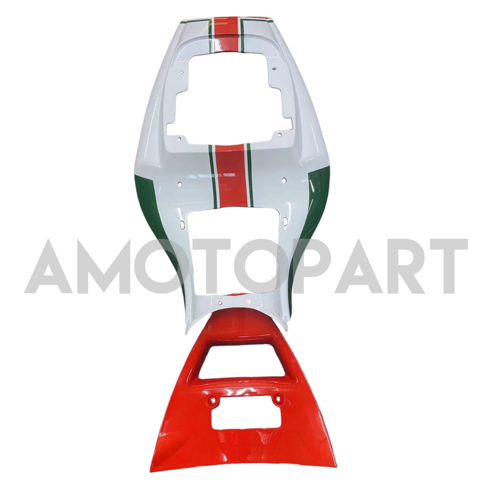 Amotopart 1996-2002 Ducati 748/916/996/998 wit rode kuipset