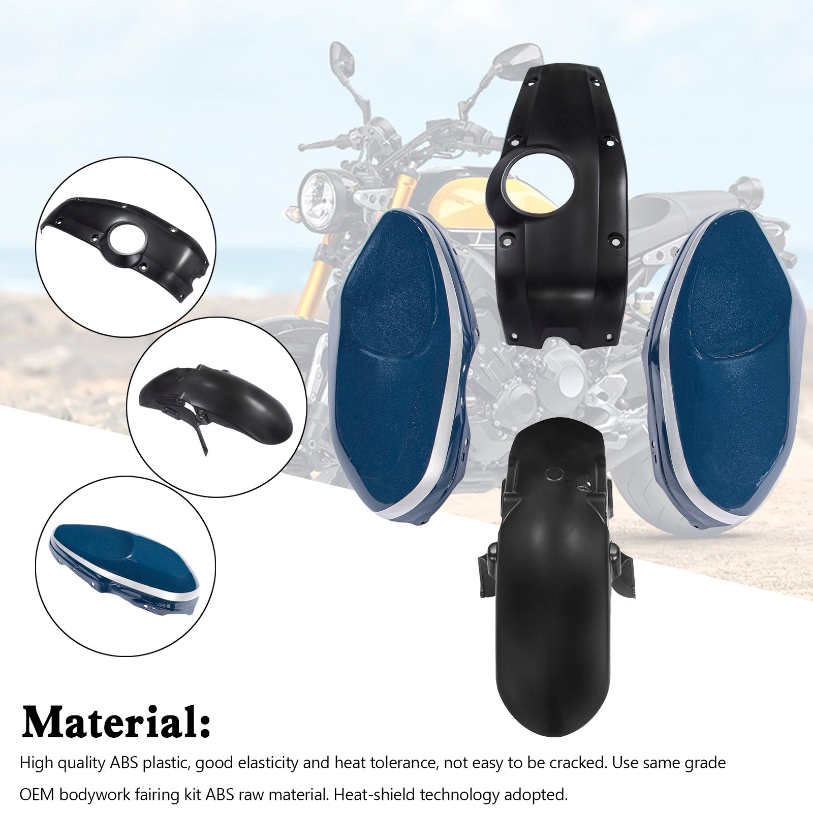 Amotopart 2016–2021 Yamaha XSR900 Verkleidungsset