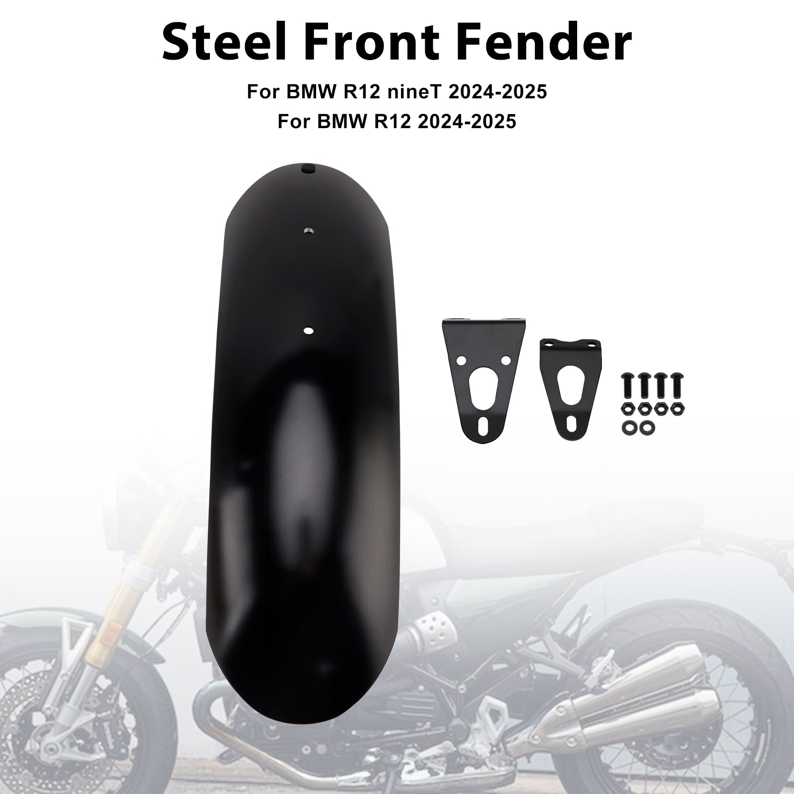 BMW R12 nineT R nineT Scrambler Pure Option Steel Front Fender