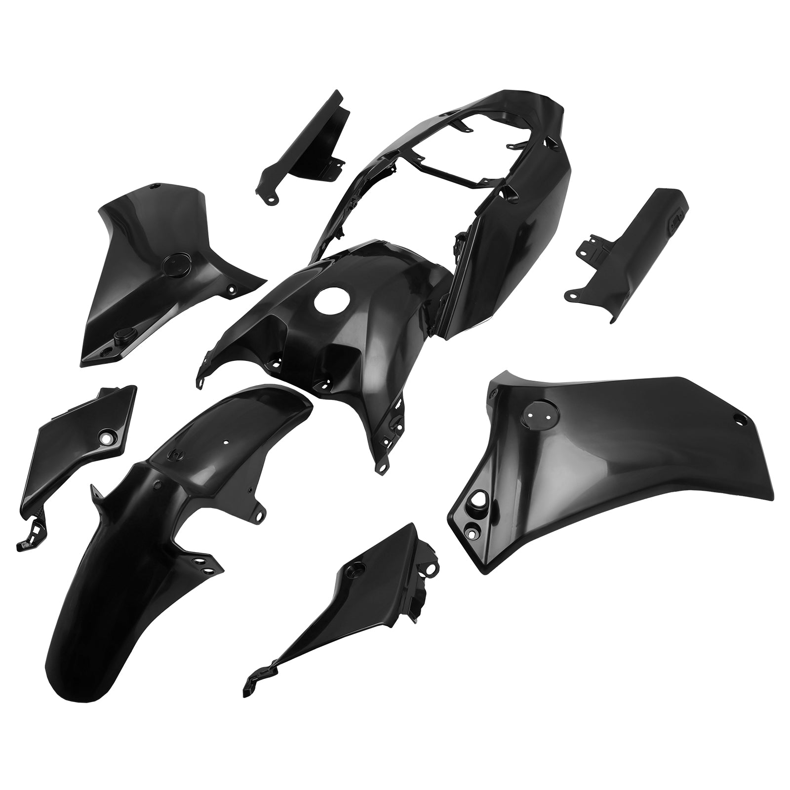 Amotopart 2019-2024 Yamaha Tenere 700 Unpainted Fairing Kit