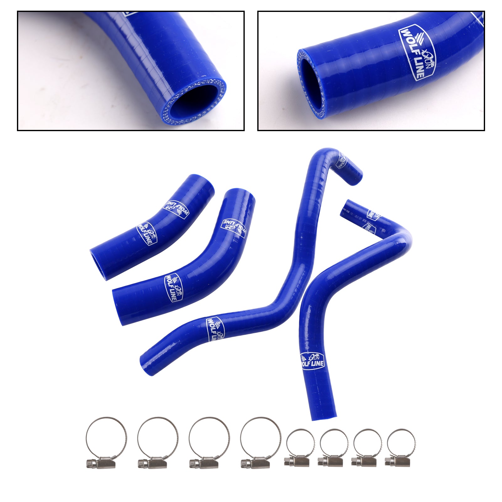 2019-2024 Yamaha Tenere 700 Silicone Radiator coolant Hose kit