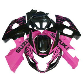 Amotopart 2004-2005 K4 GSXR 600/750 Suzuki Pink&Black Fairing Kit