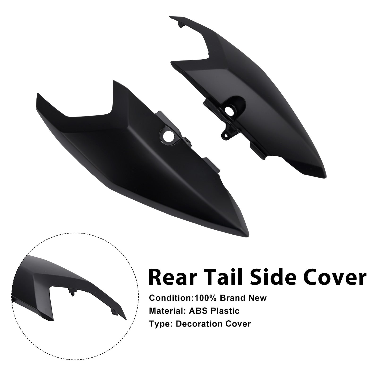 2025-2026 Yamaha Tenere 700 T700S Rear Tail Side Cover Fairing