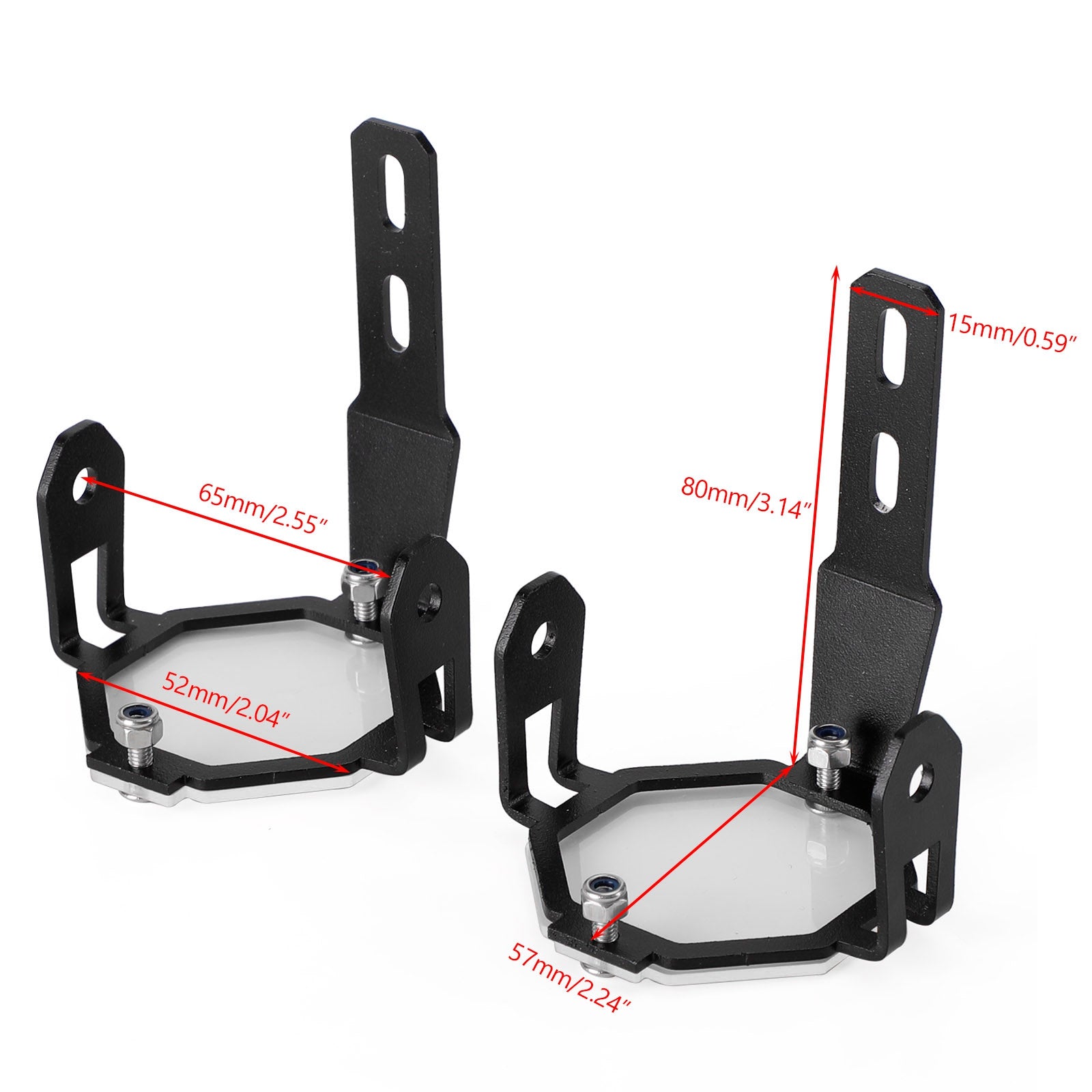 Fog Light Protector Guards Cover For BMW R1200GS Adventure F800GS F850GS F750GS