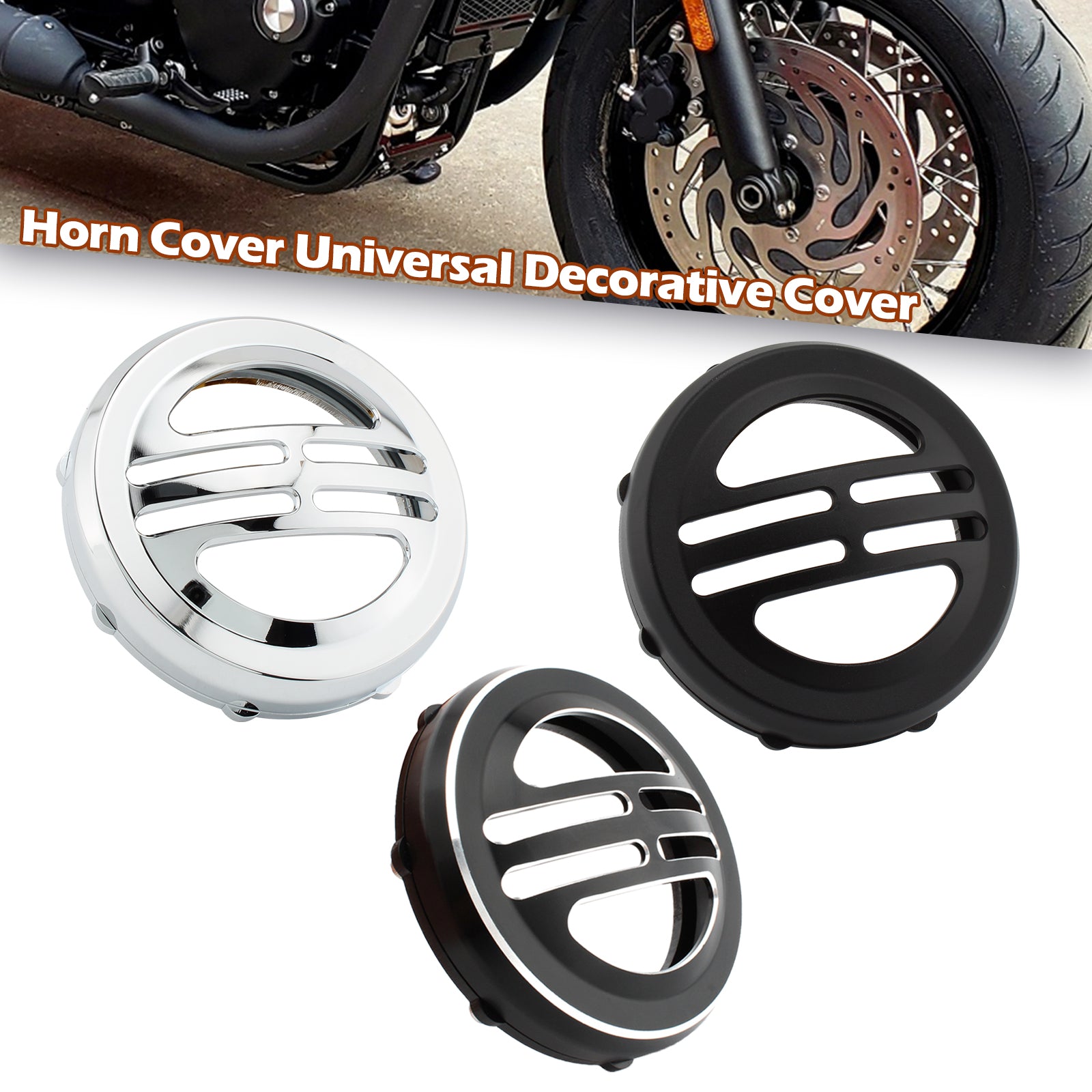 Bobber T120 T100 Street twin Horn Cover Universal Decorative Cover