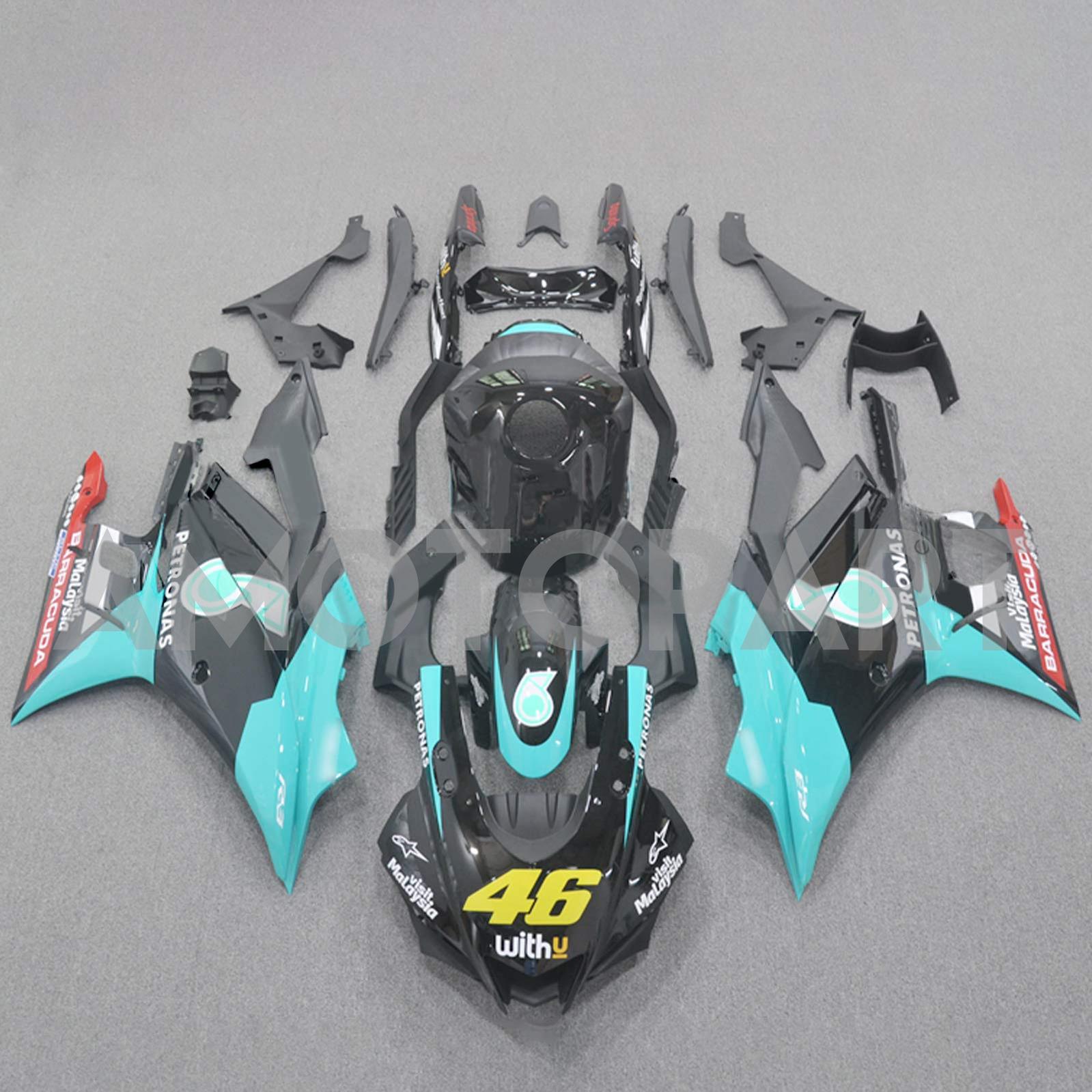 Amotopart 2022-2024 Yamaha YZF-R3 R25 Petronas Fairing Kit