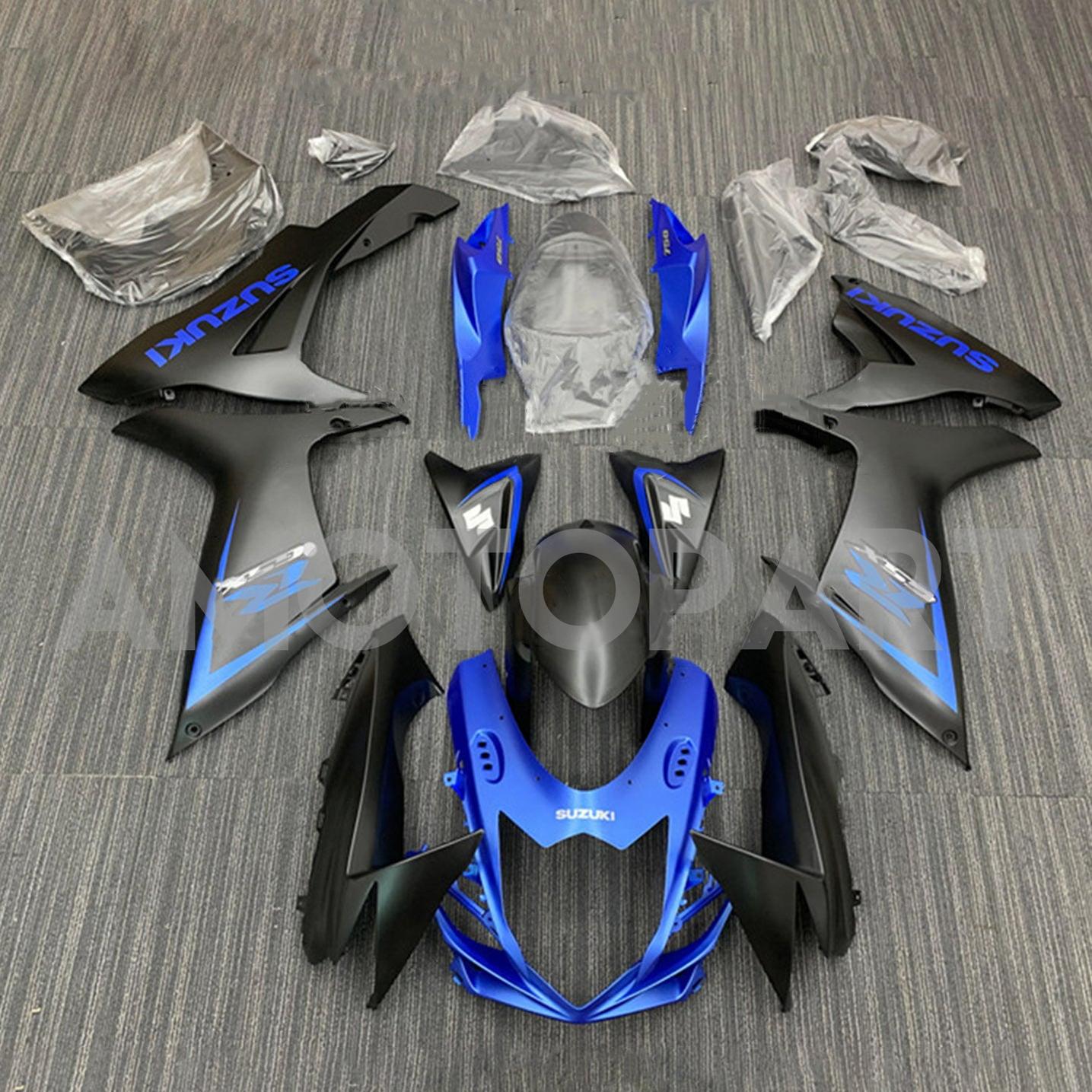 Amotopart 2011-2025 Suzuki GSXR 600/750 Fairing Kit Collection One