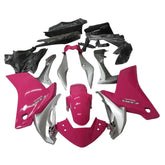 Amotopart 2011–2015 CBR250R Honda Pink &amp; Grey Verkleidungsset