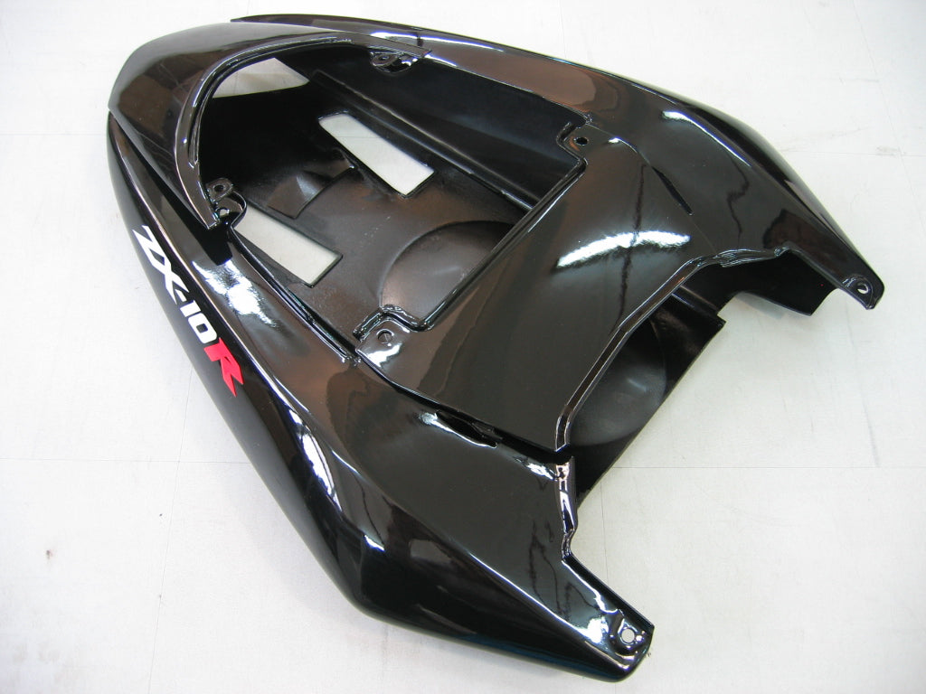 Amotopart 2004-2005 Kawasaki ZX10R Gloss&Matte Black Fairing Kit