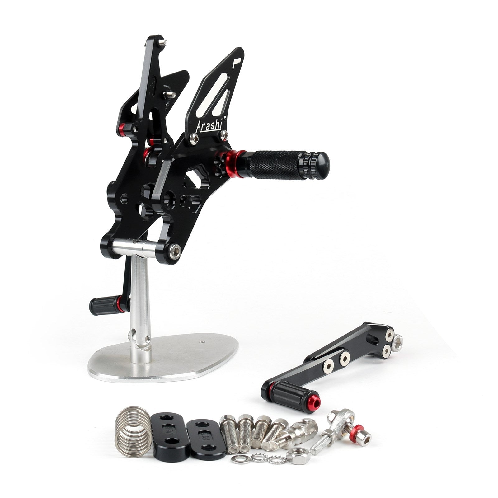 Suzuki GSXR1000 2009-2016 CNC Adjustable Rearset Foot Rest Peg Rear Set Black