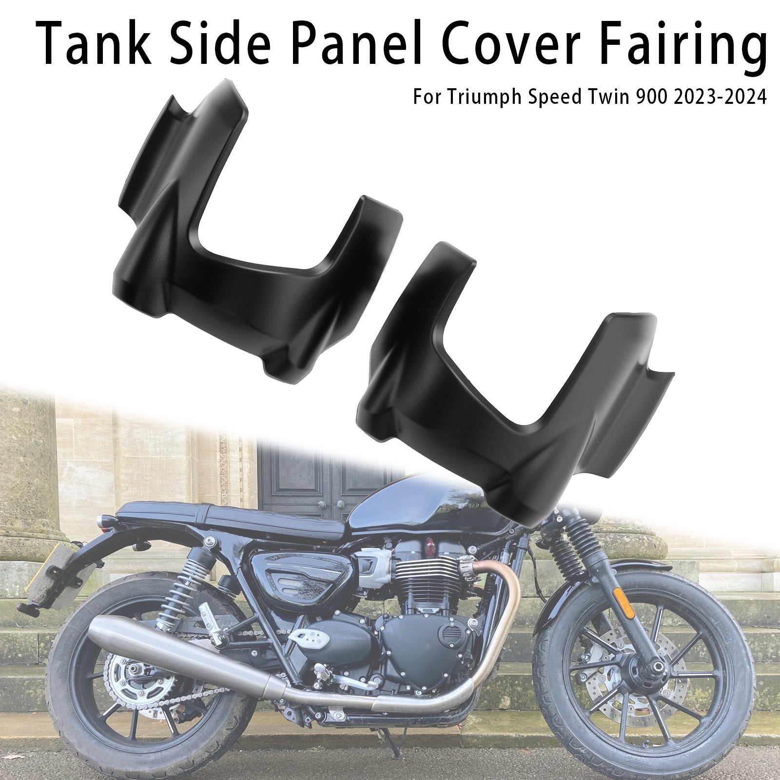 23-24 Speed ​​Twin 900 Tank Seitenabdeckung Verkleidung Verkleidung