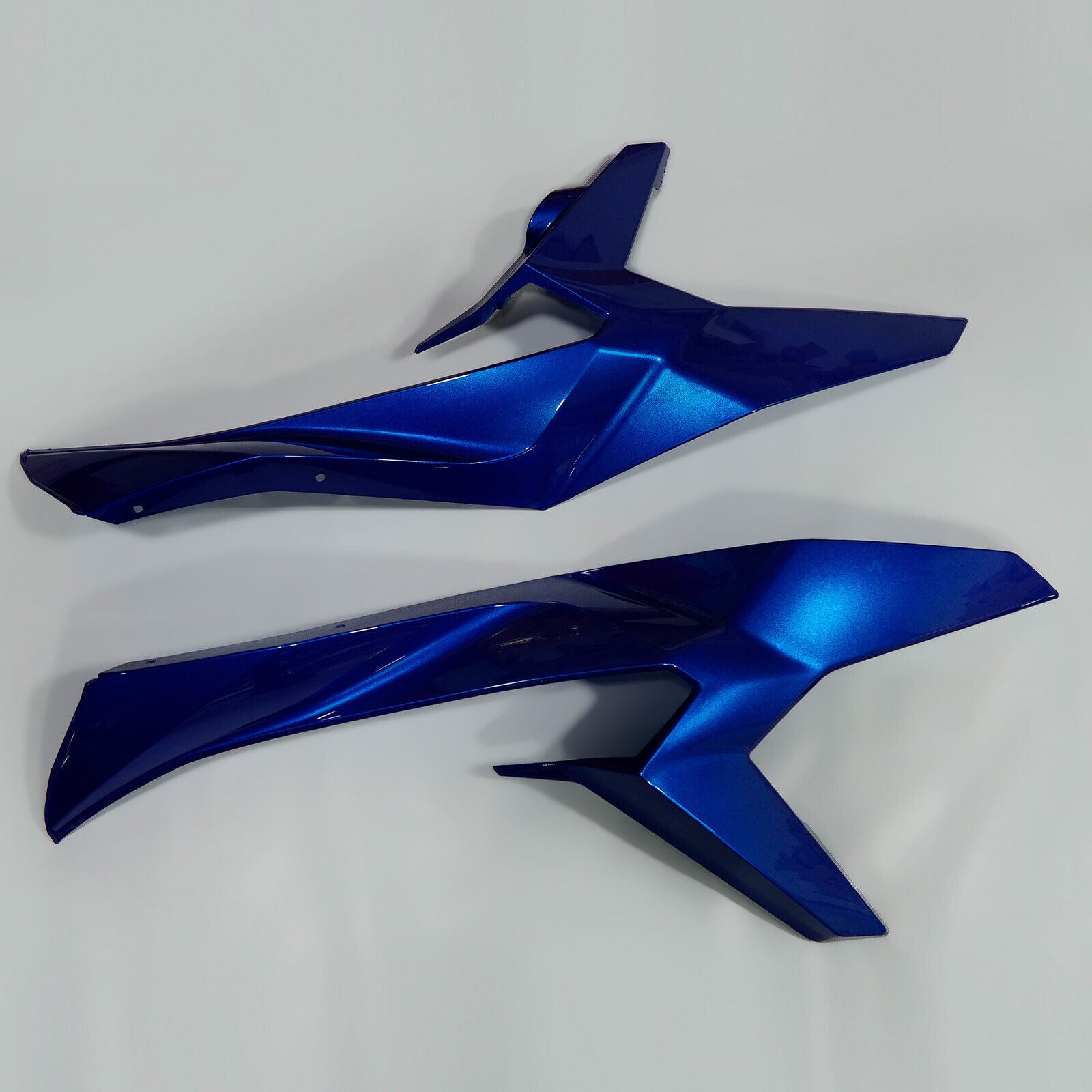 Amotopart 2019-2024 Kawasaki Ninja ZX25R ZX4R ZX4RR Black White Blue Fairing Kit