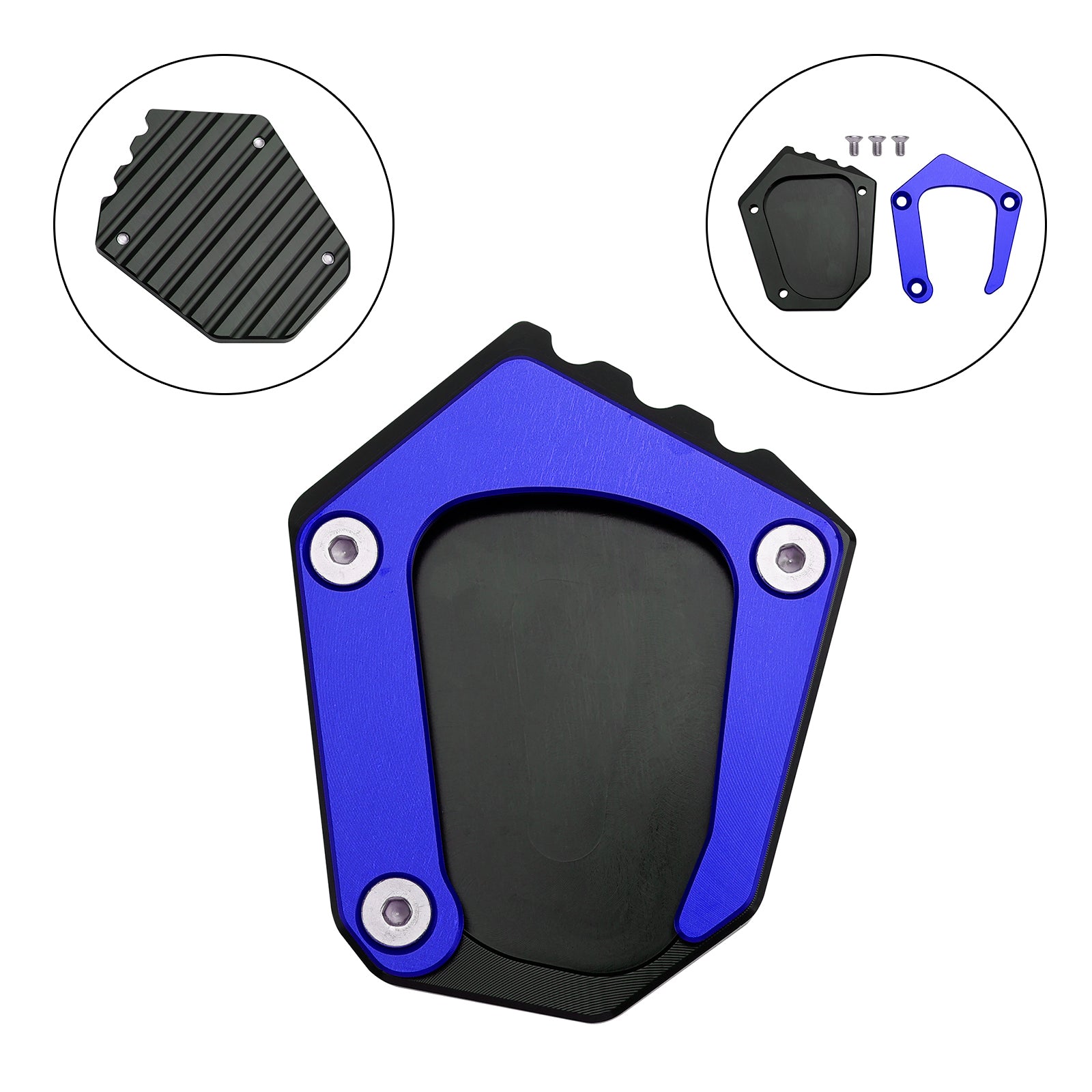 Kickstand Enlarge Plate Pad fit for BMW K1600 2016-2022