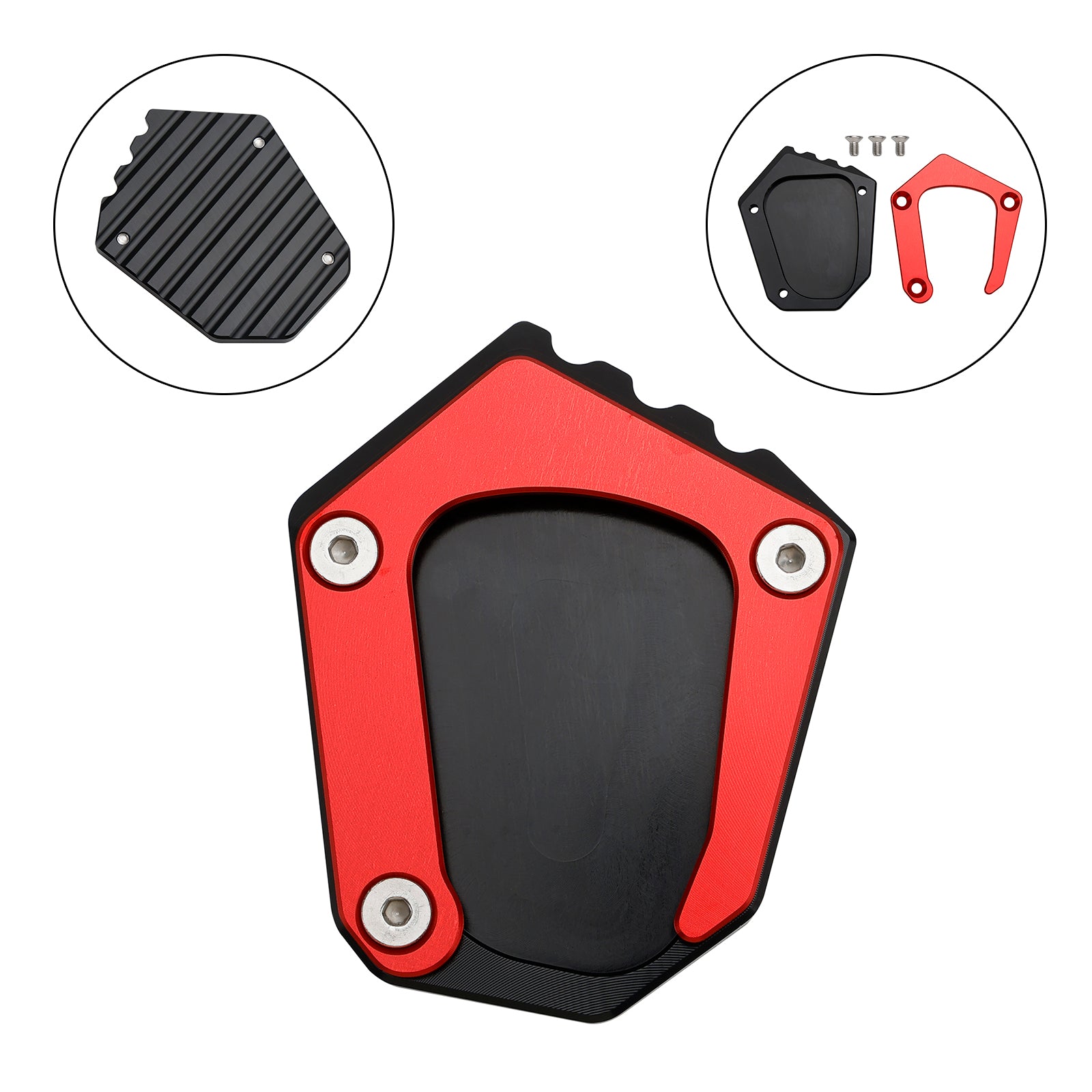 Kickstand Enlarge Plate Pad fit for BMW K1600 2016-2022