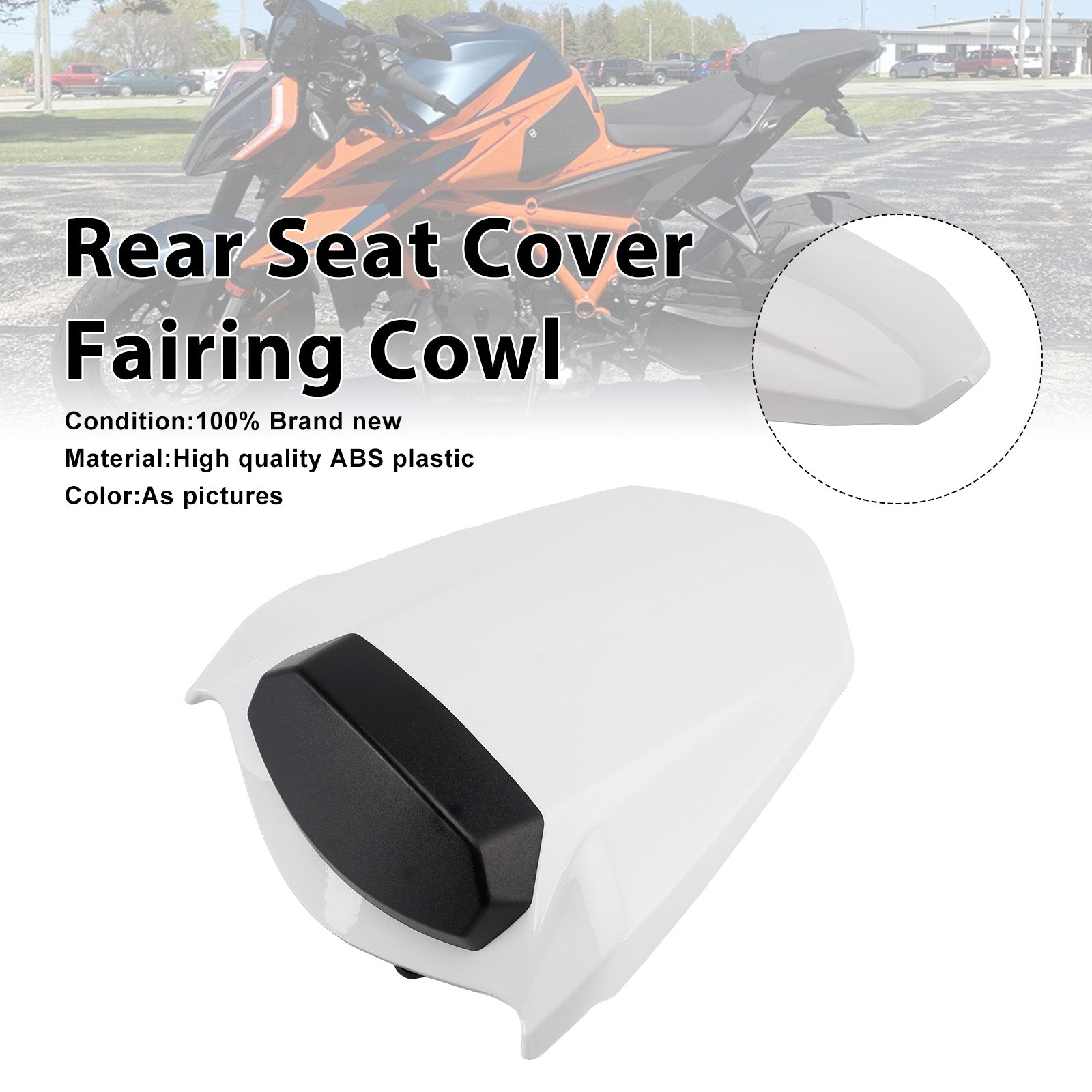 2014-2019 1290 Super Duke R Rear Pillion Seat Cover Fairing Cowl