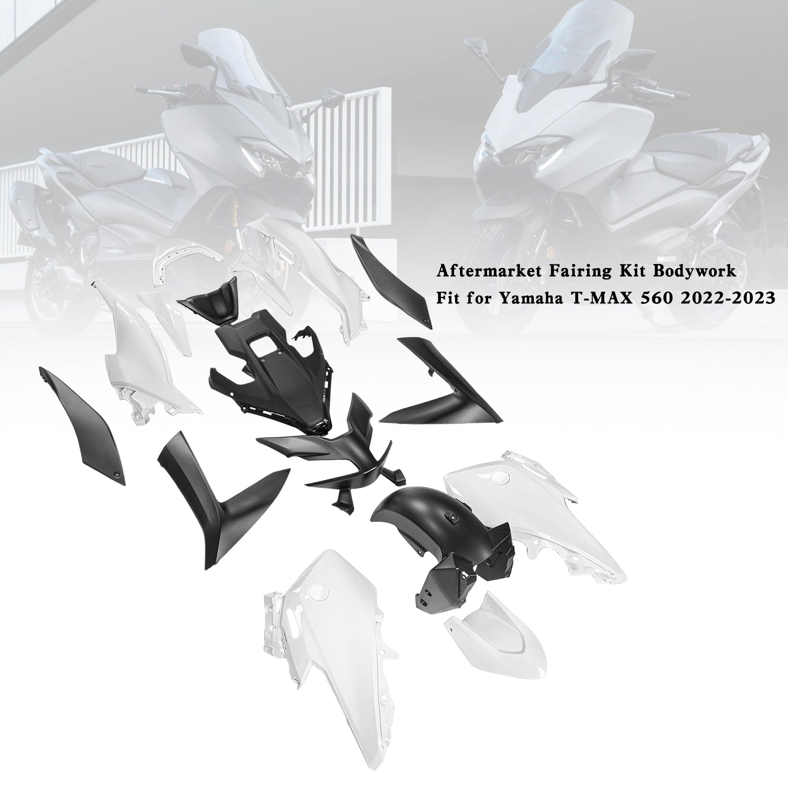 Amotopart 22-24 Yamaha T-MAX 560 Fairing Kit Collection