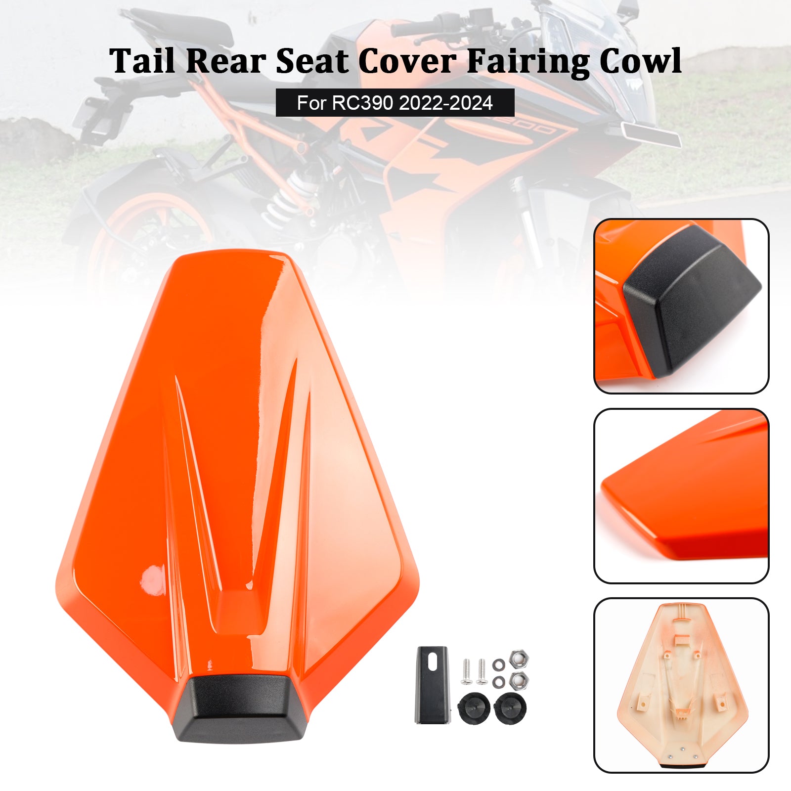 22-24 KTM RC390 Tail Rear Seat Cover Fairing Cowl