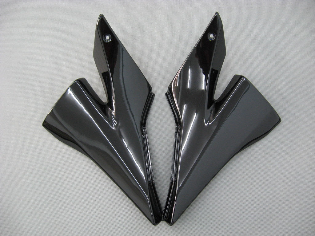 Amotopart 2004–2005 Kawasaki ZX10R Schwarz-Weiß-Verkleidungsset