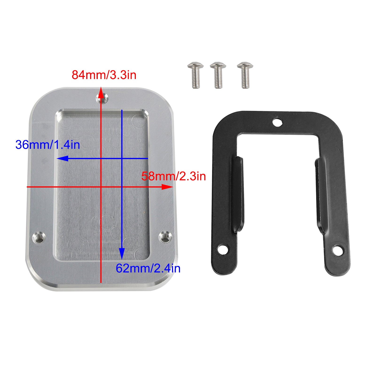 INTERCEPTOR 650 2018-2023 GT 650 2019-2023 Kickstand Enlarge Plate Pad