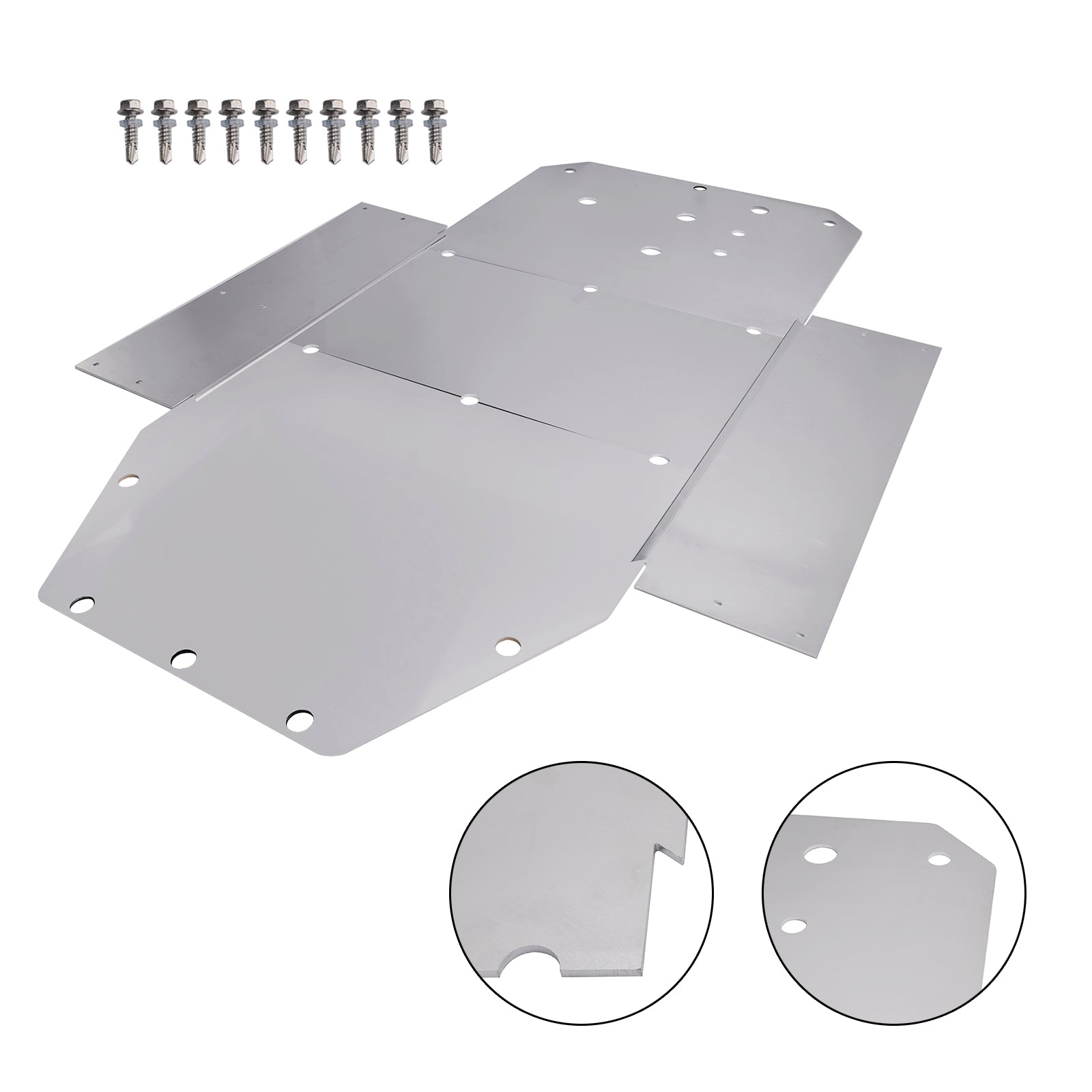 2008-2014 Polaris Rzr 800 15-16 S900 Skid Plate Aluminium Chassis Guard