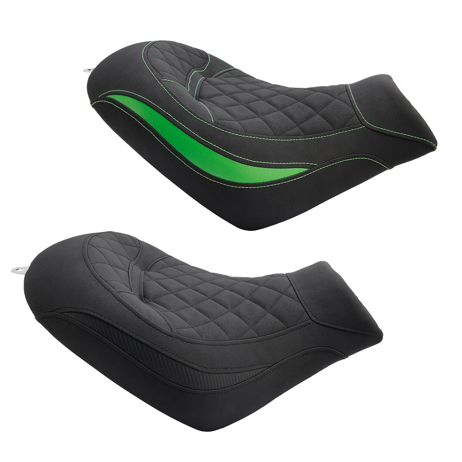 15-23 Kawasaki Vulcan S Vn650 Front Driver Raider Seat Pillion Saddle Green